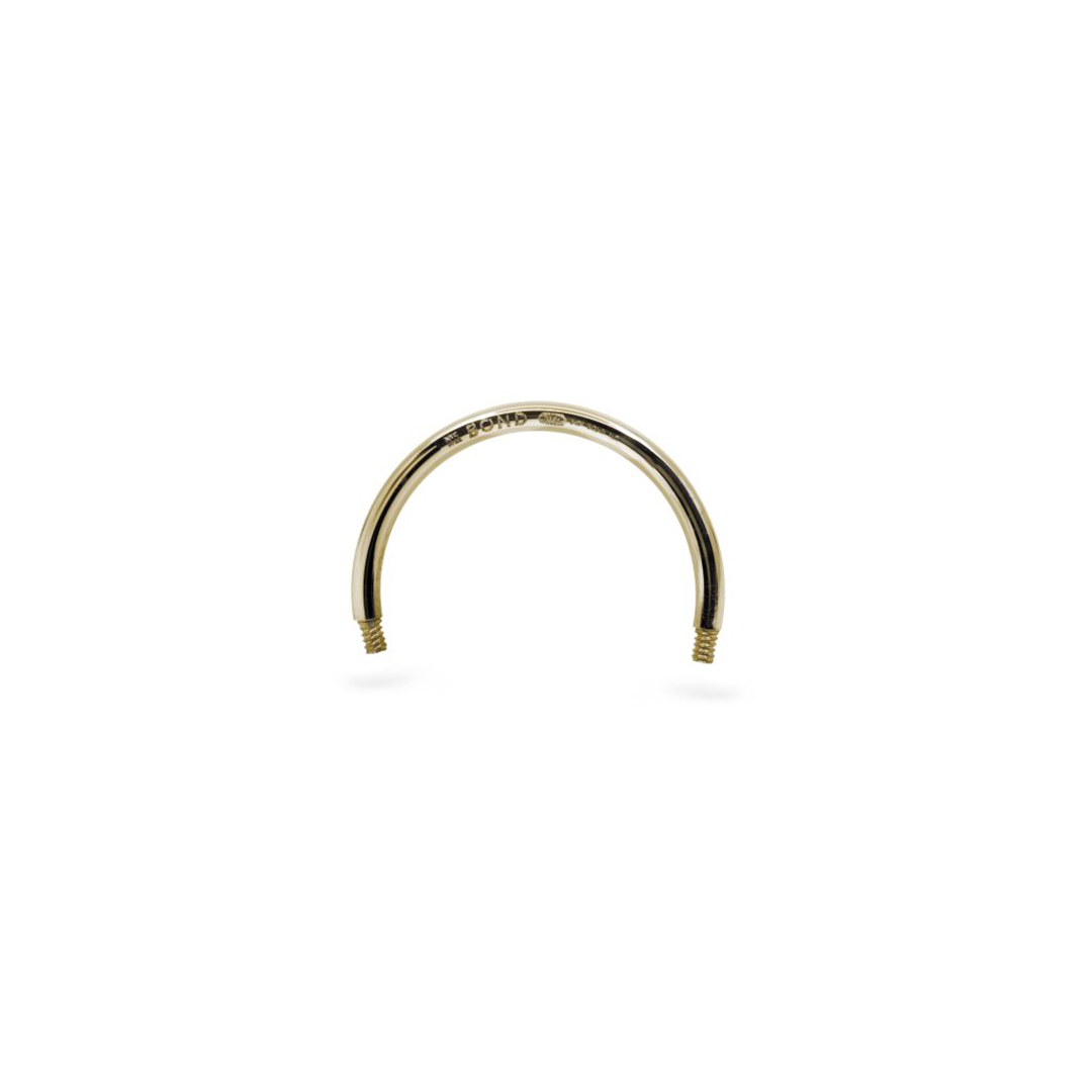 16mm Curved Septum Piercing Bar