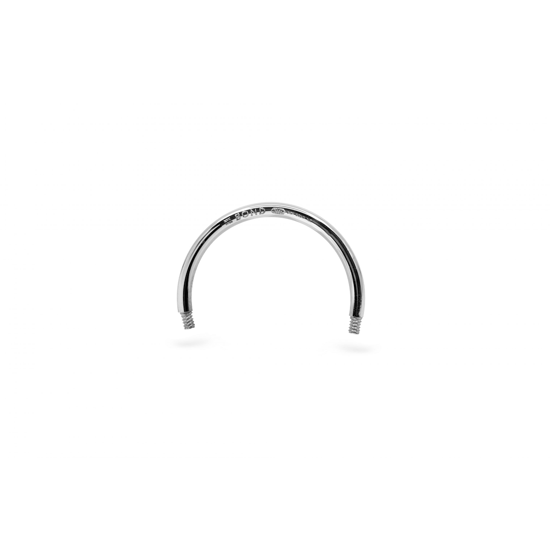 16mm Curved Septum Piercing Bar - Main Image