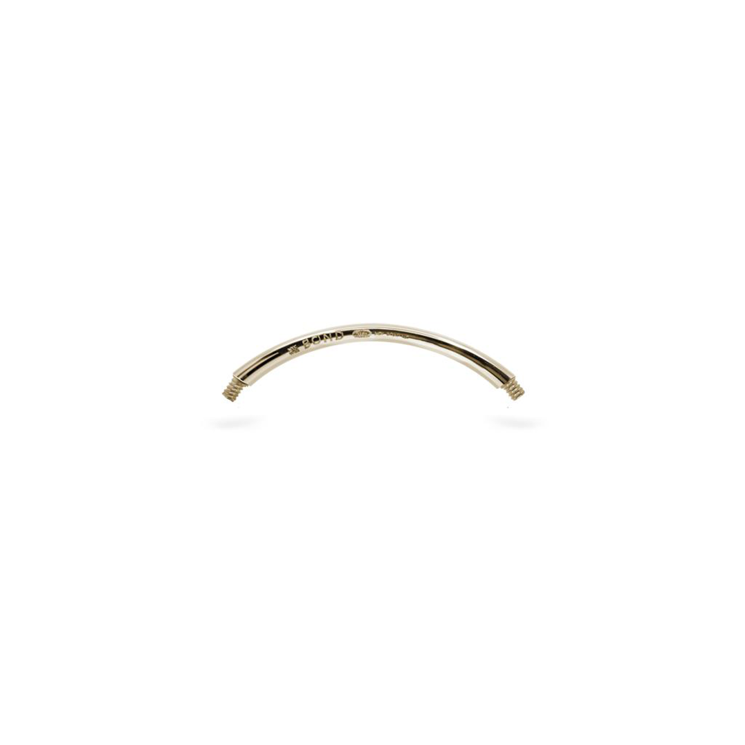 18mm Curved Double Piercing Bar