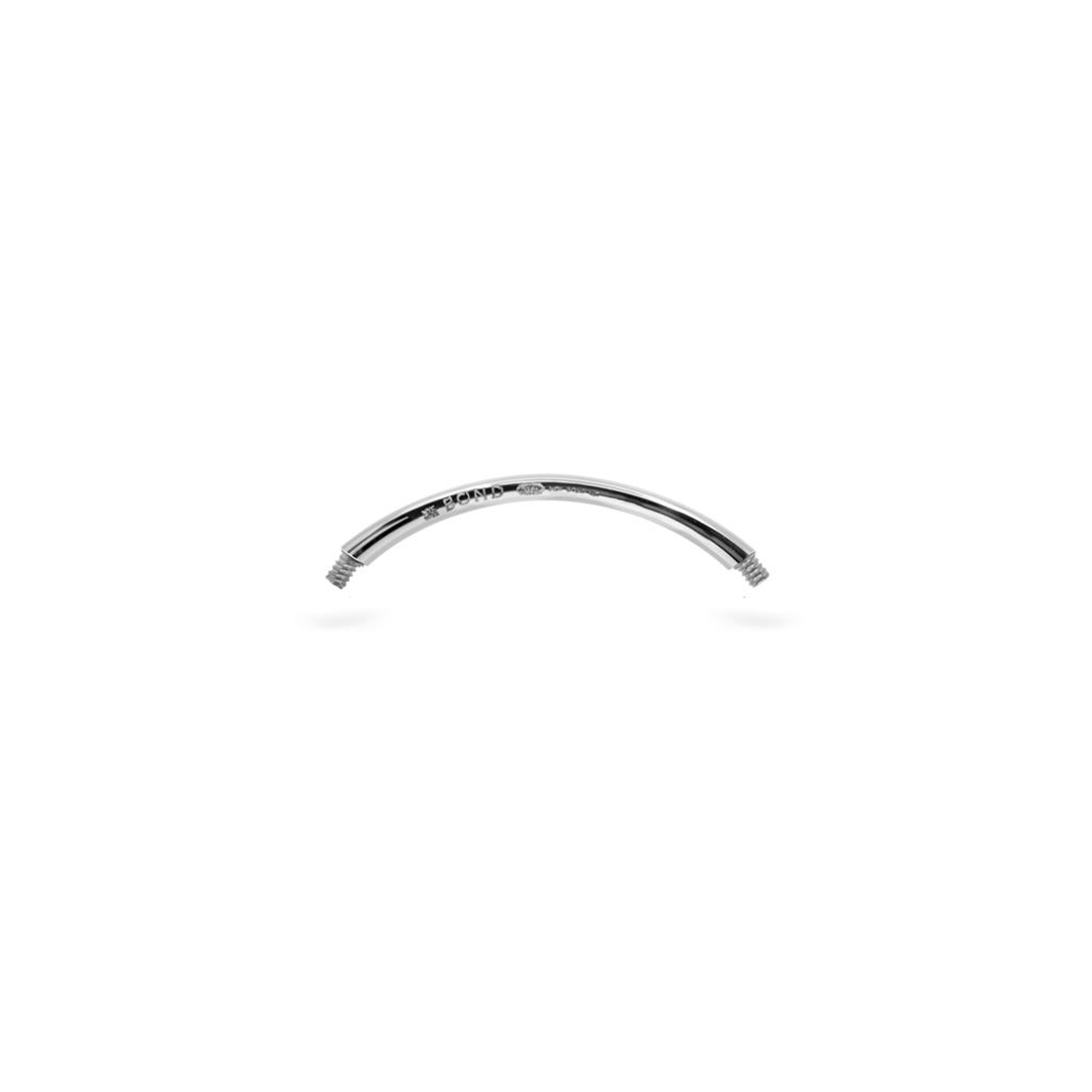 18mm Curved Double Piercing Bar
