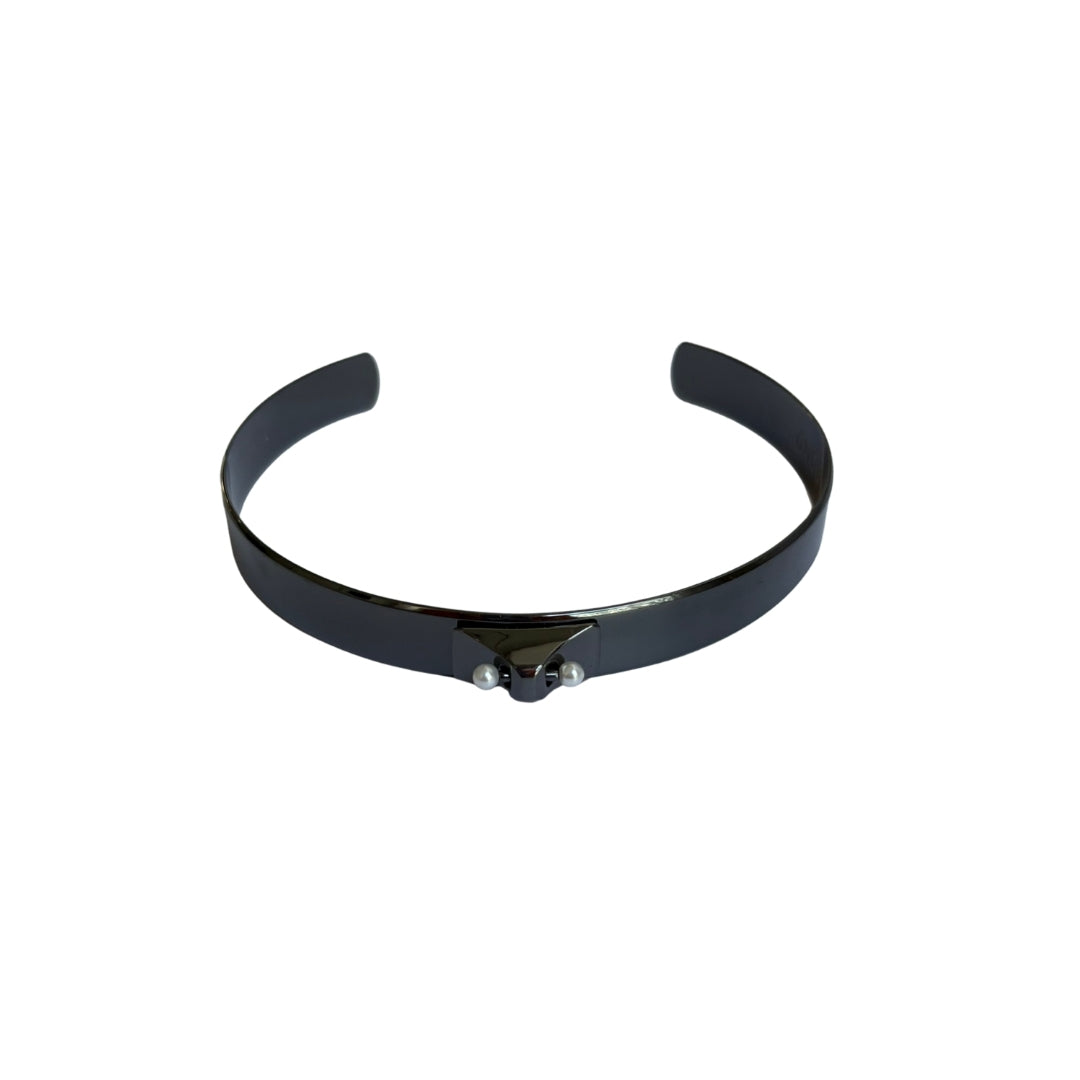 COSTUME BLACK HITCH CHOKER