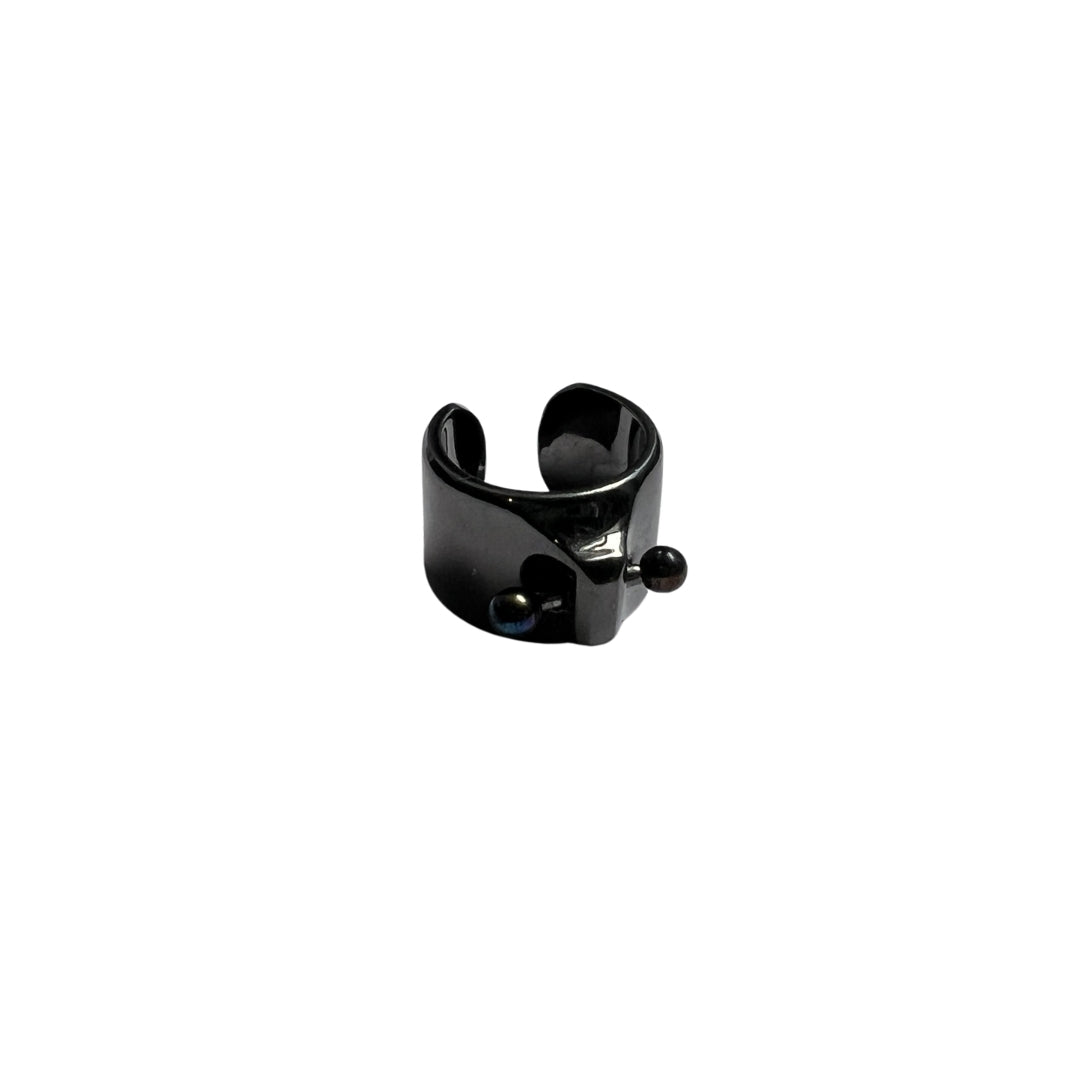 COSTUME BLACK HITCH RING