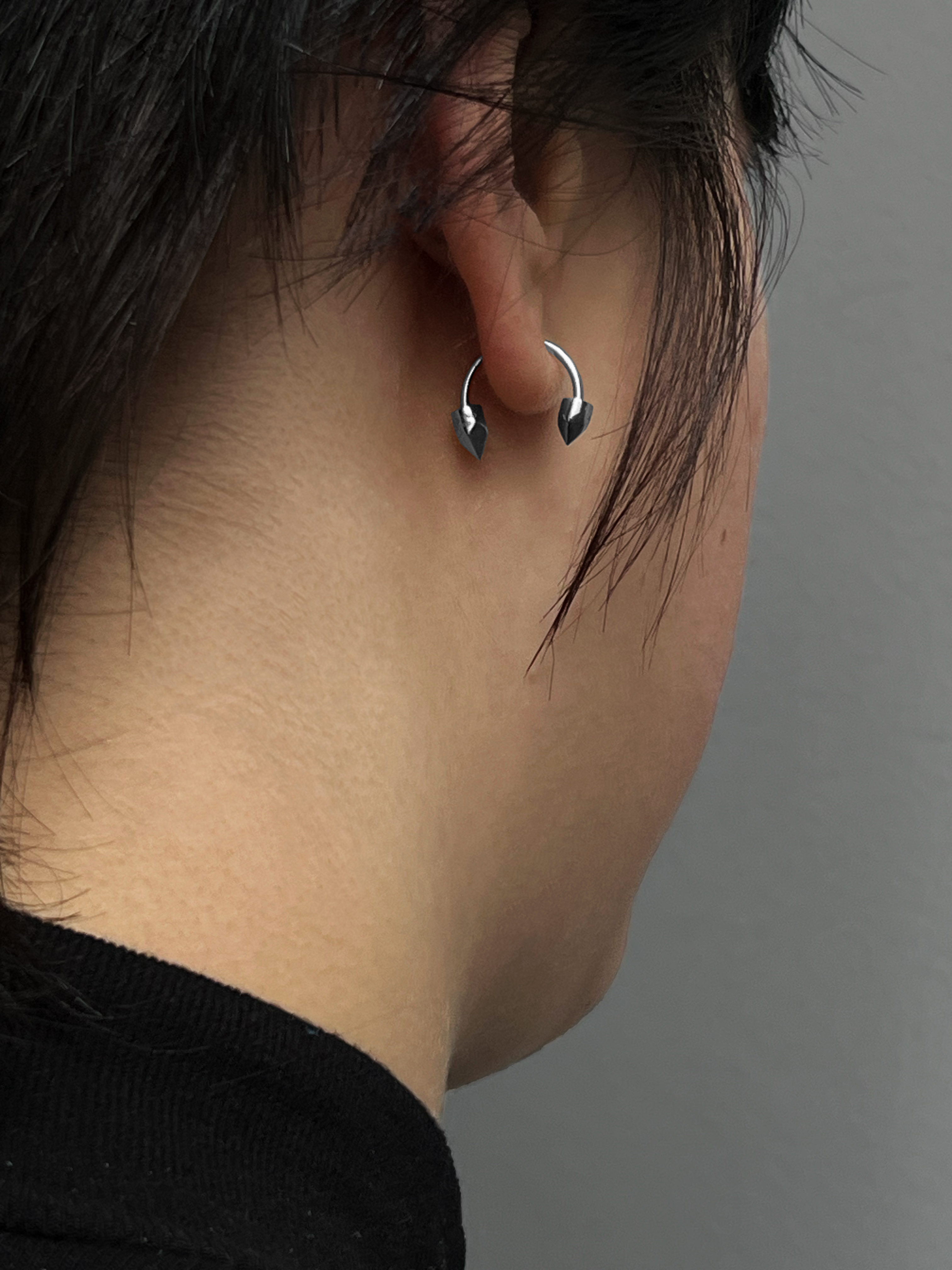 6mm Spike Piercing End