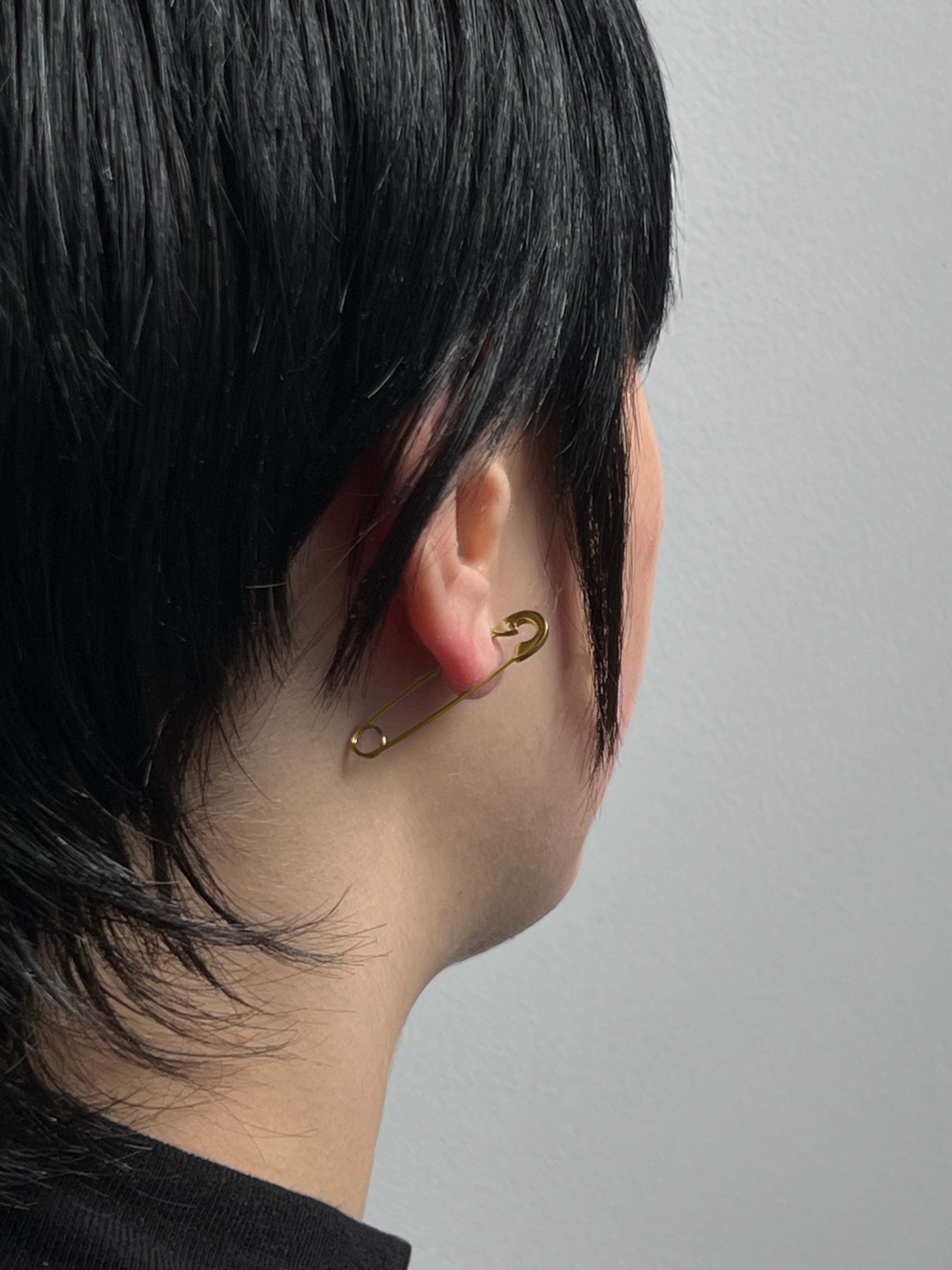 Safety Pin Earring