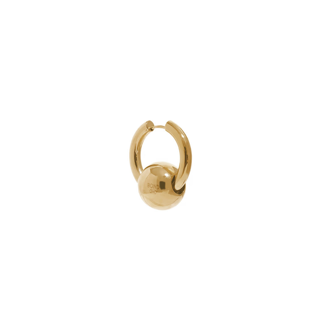Bead Hoop 2 in 1 Earring