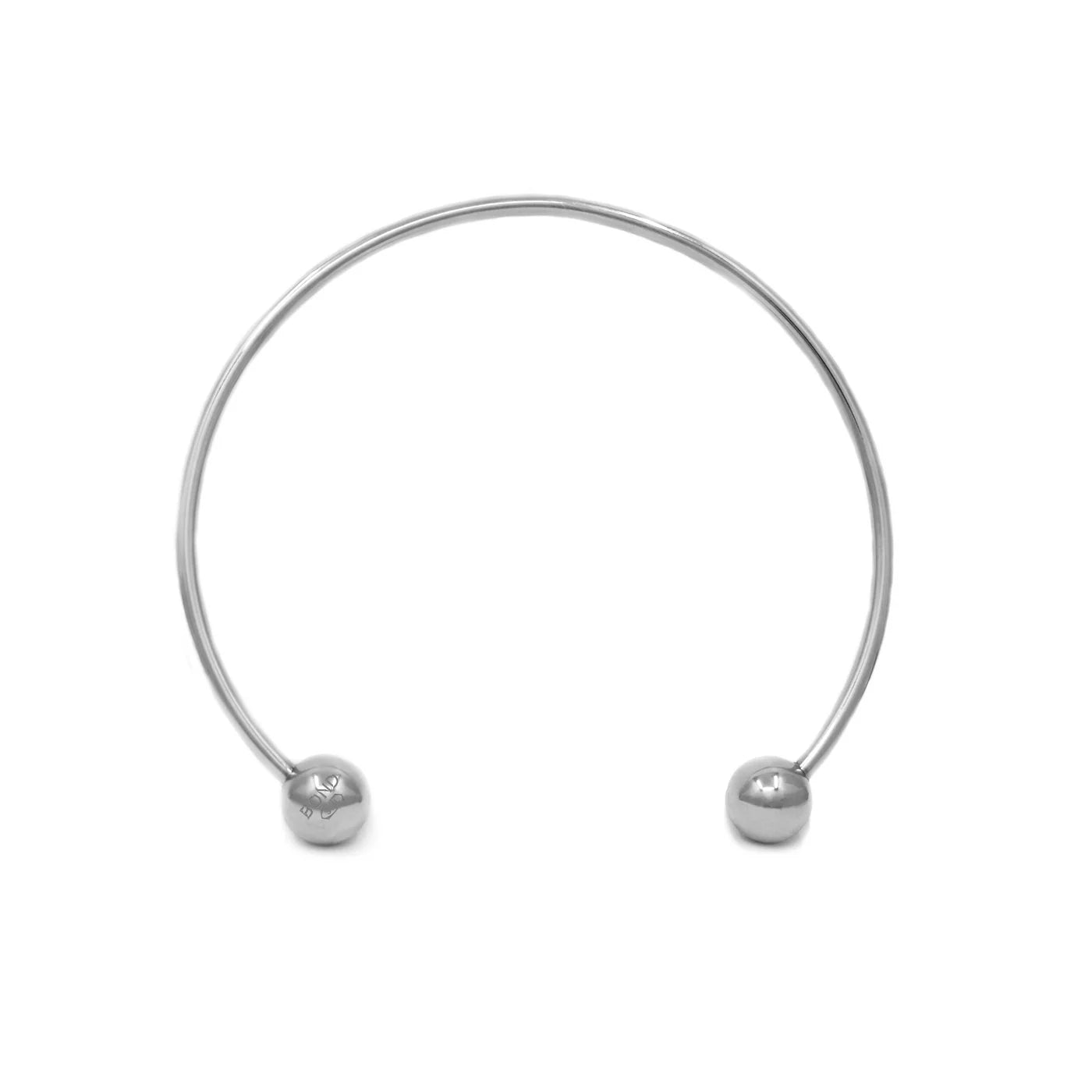 BARBELL NECKLACE STAINLESS STEEL SAMPLE