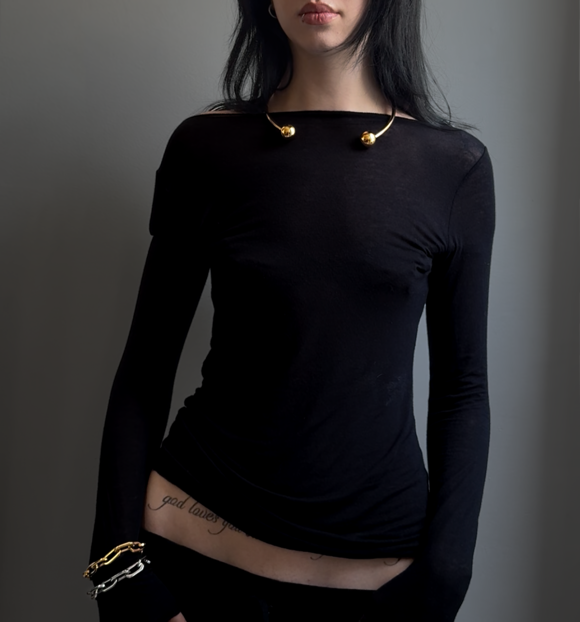 Barbell Necklace