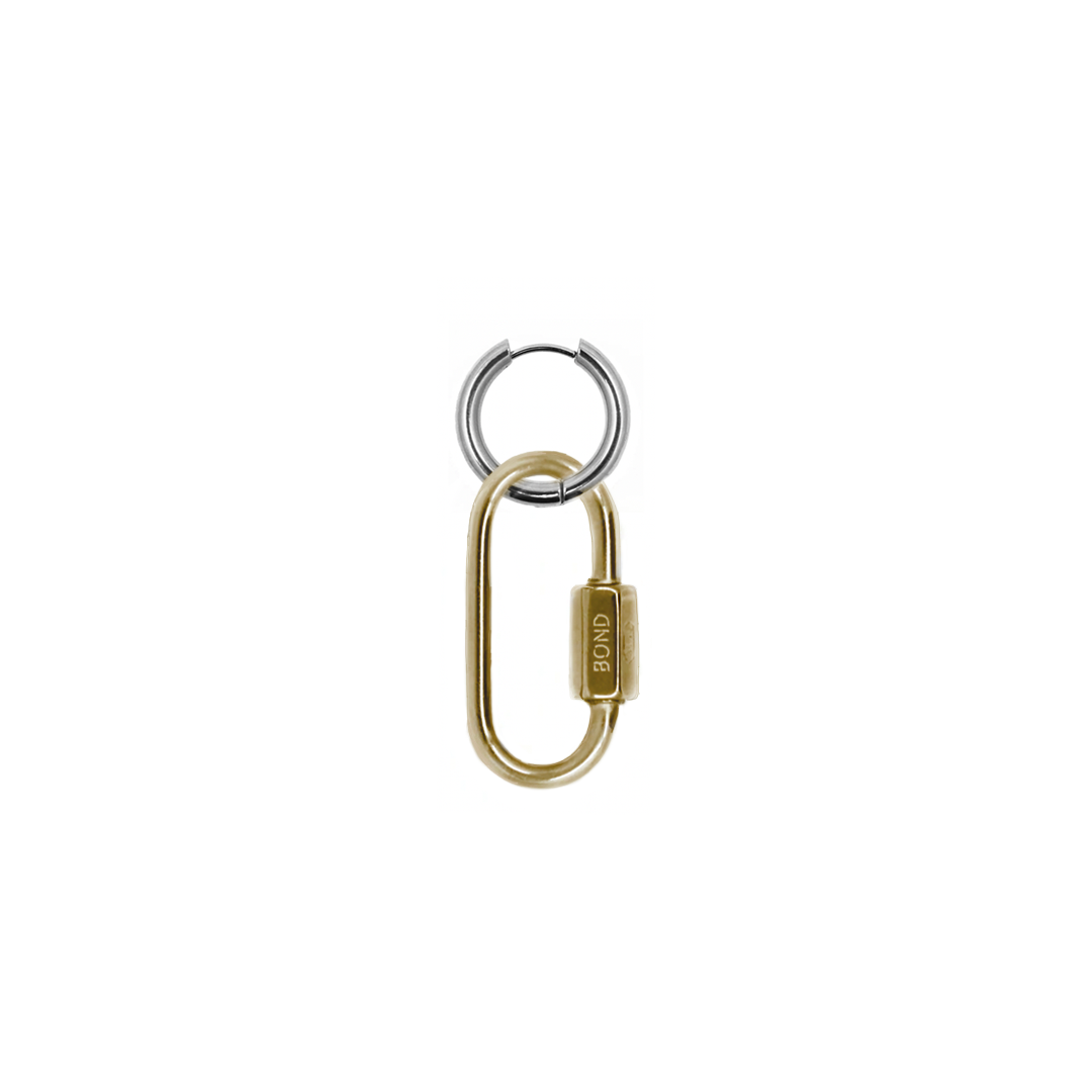 Hex Carabiner Hoop