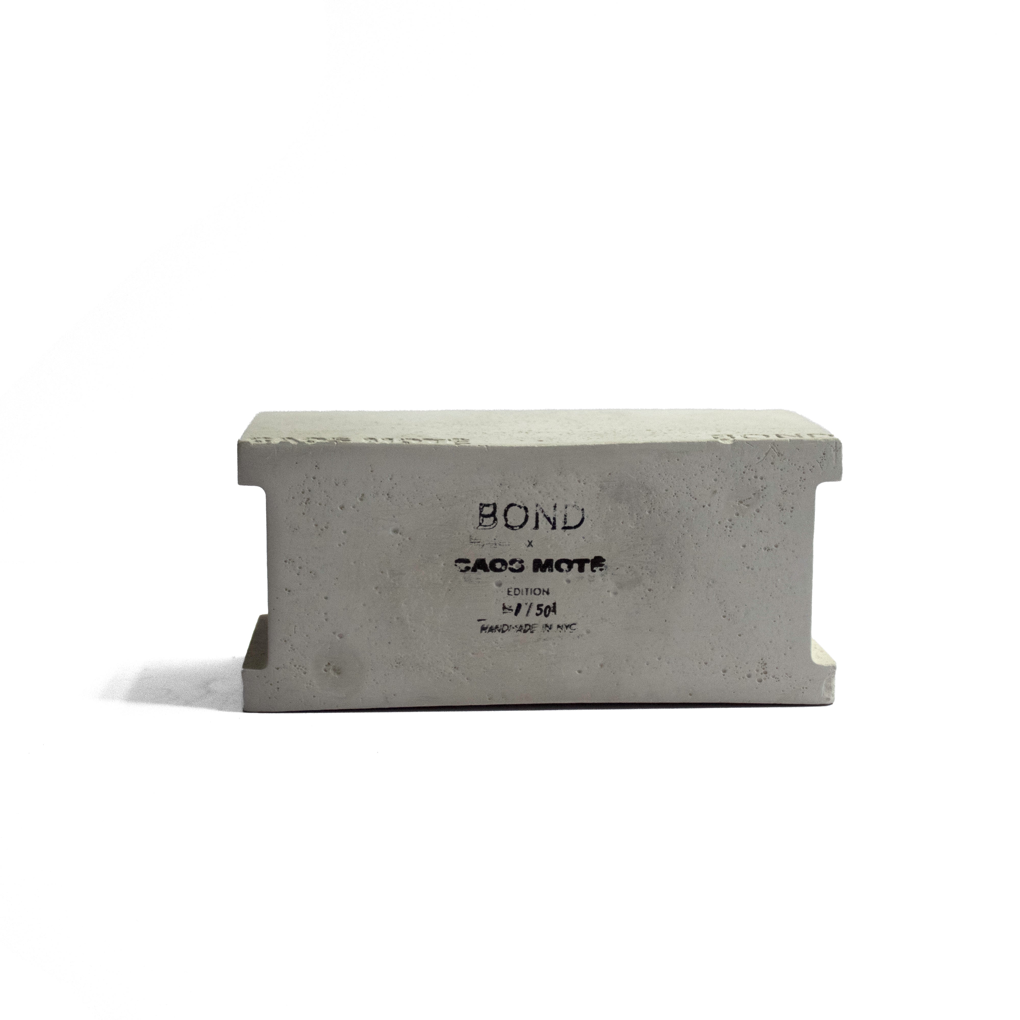 BOND x CAOS MOTE Cinder Block Decorative Tray