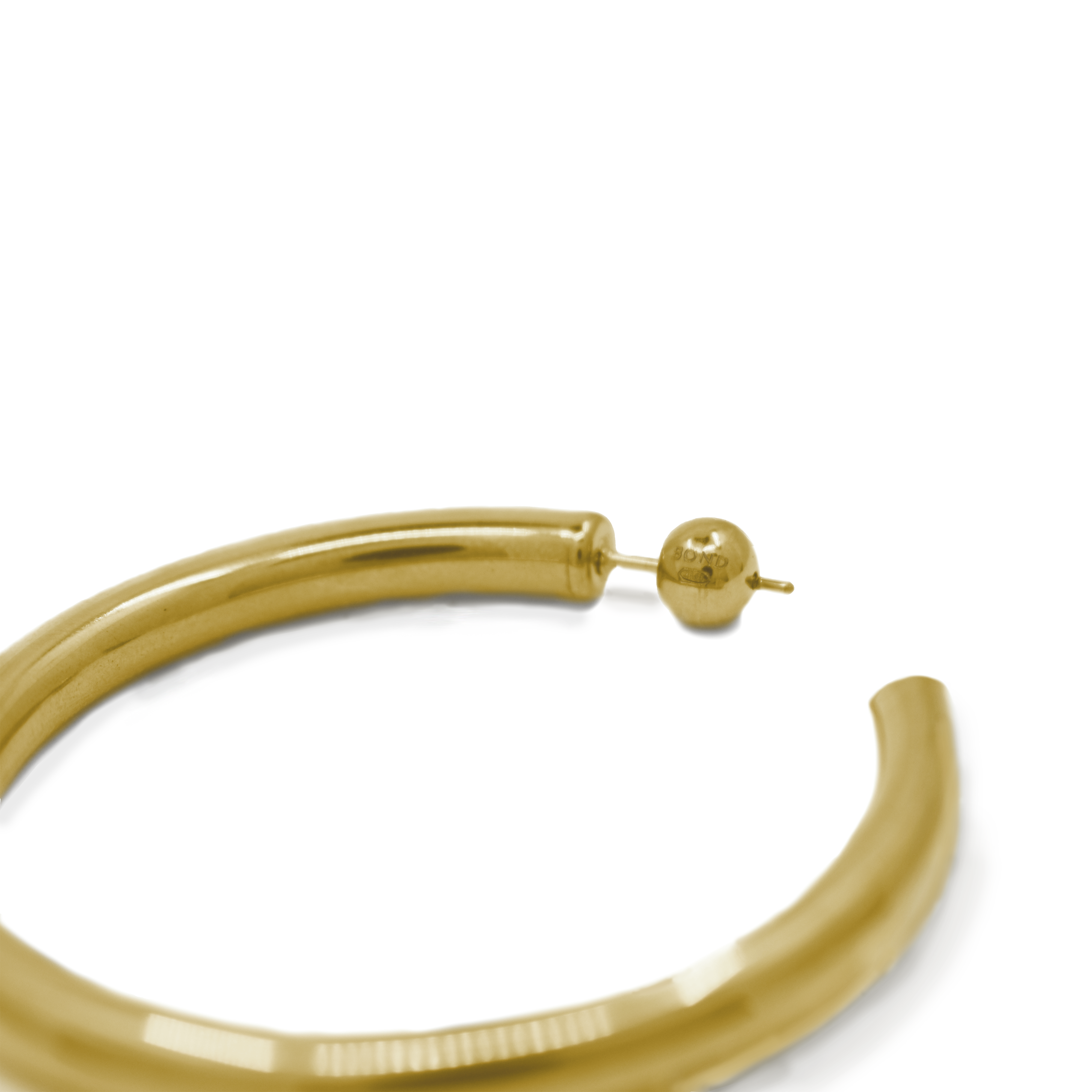 Hollow Hoop Bead Earring