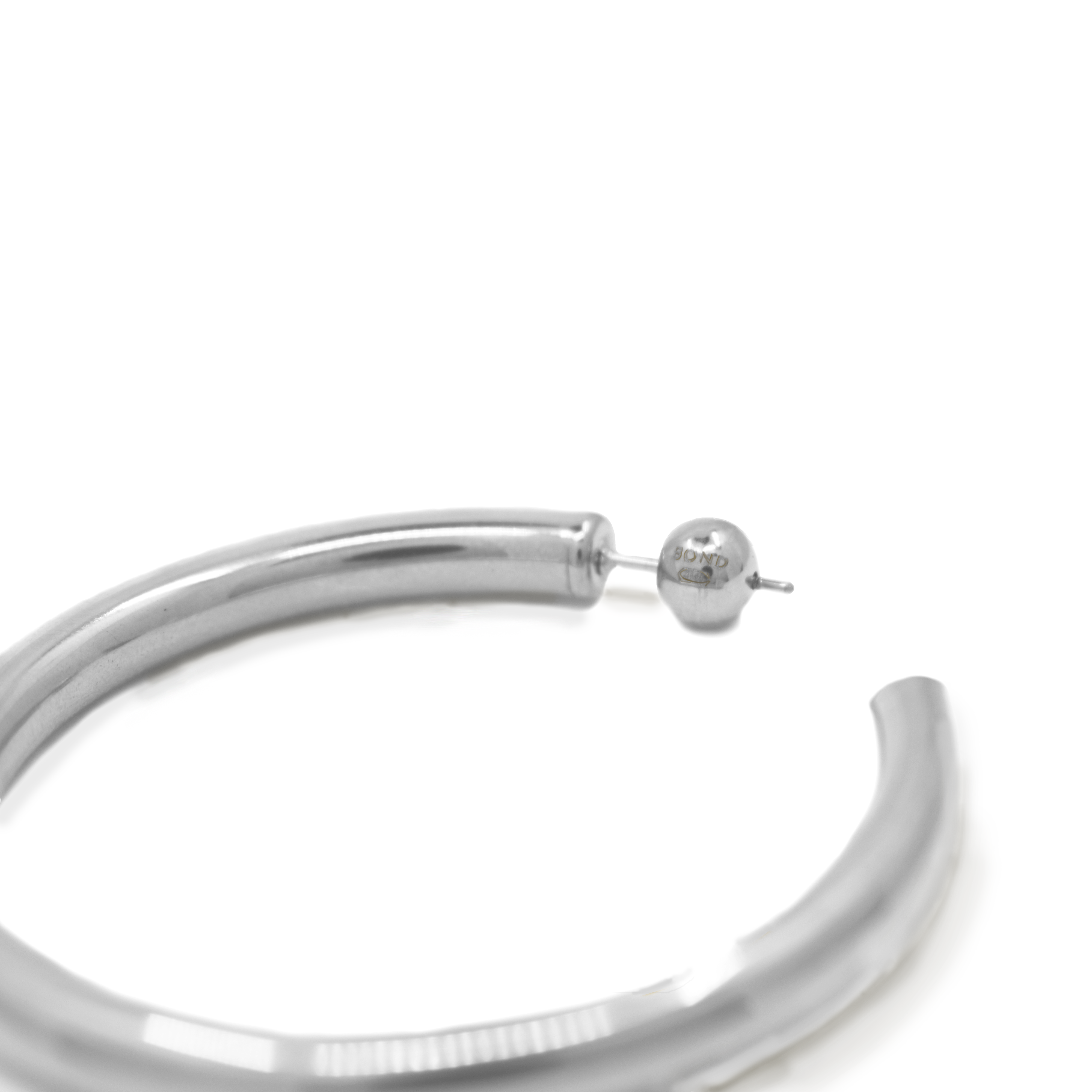 Hollow Hoop Bead Earring
