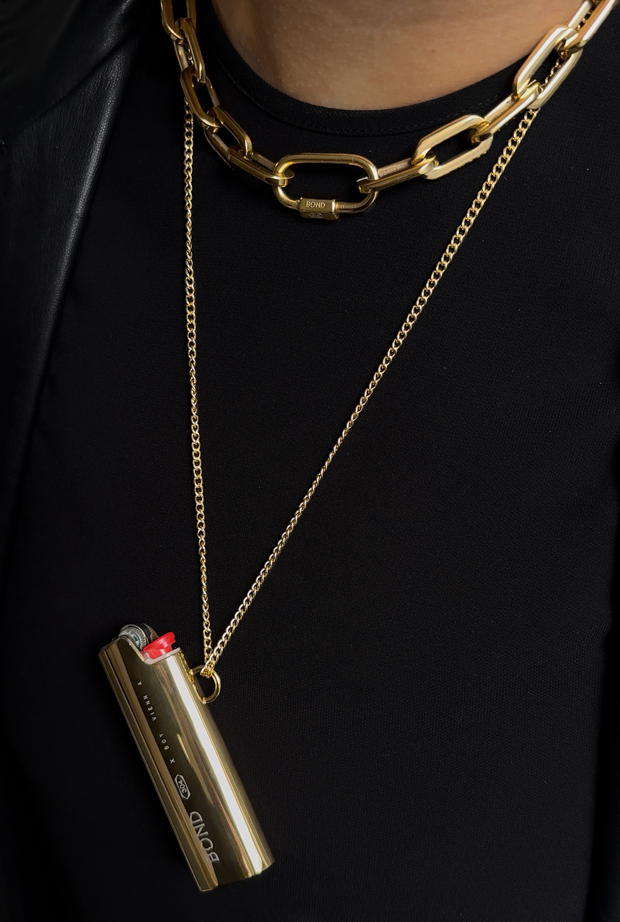 Lighter Cover Pendant Necklace