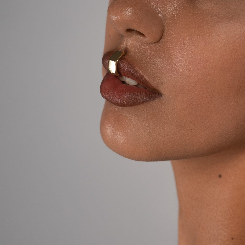 Mini Hex Earring