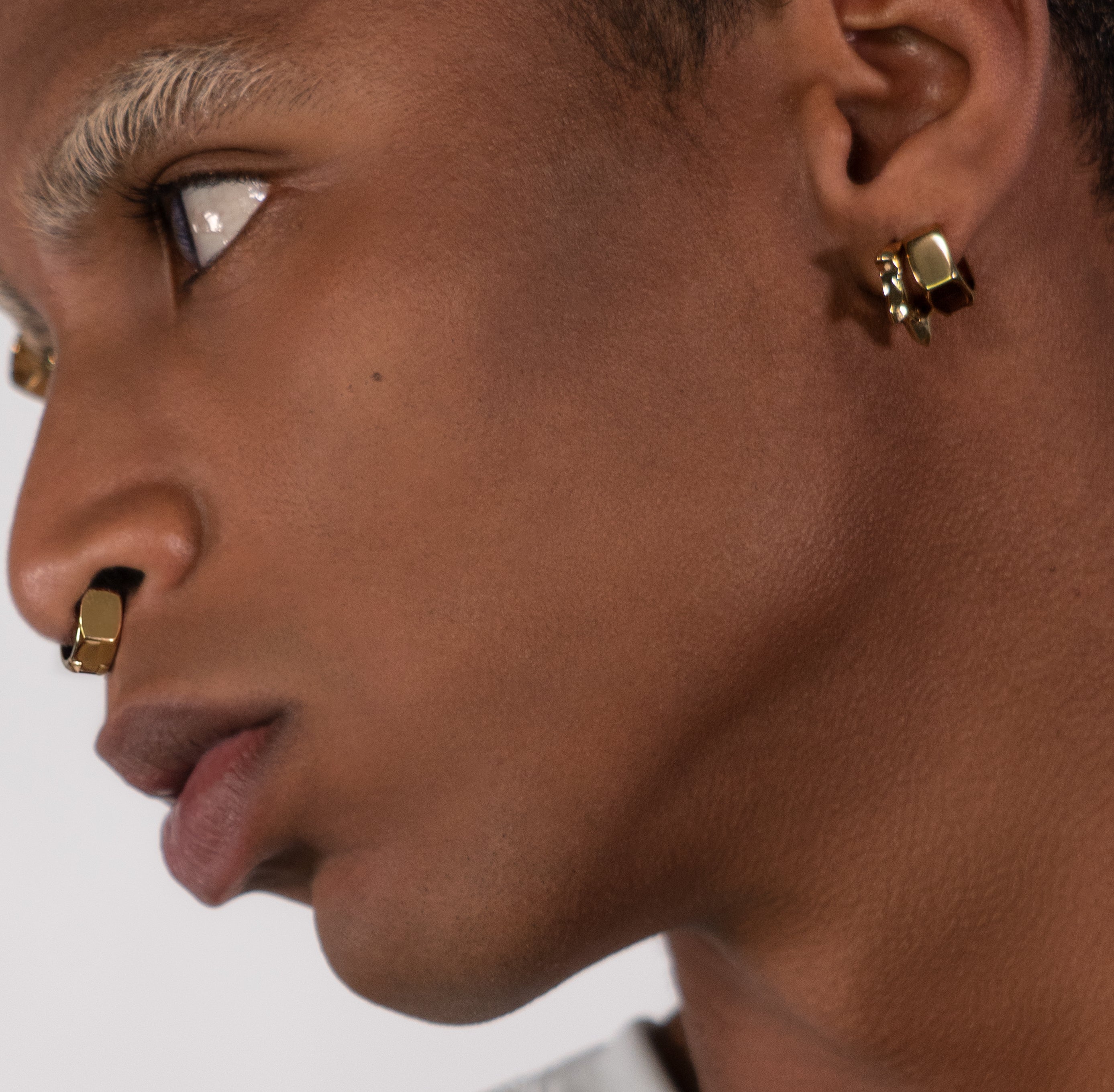 Mini Hex Earring