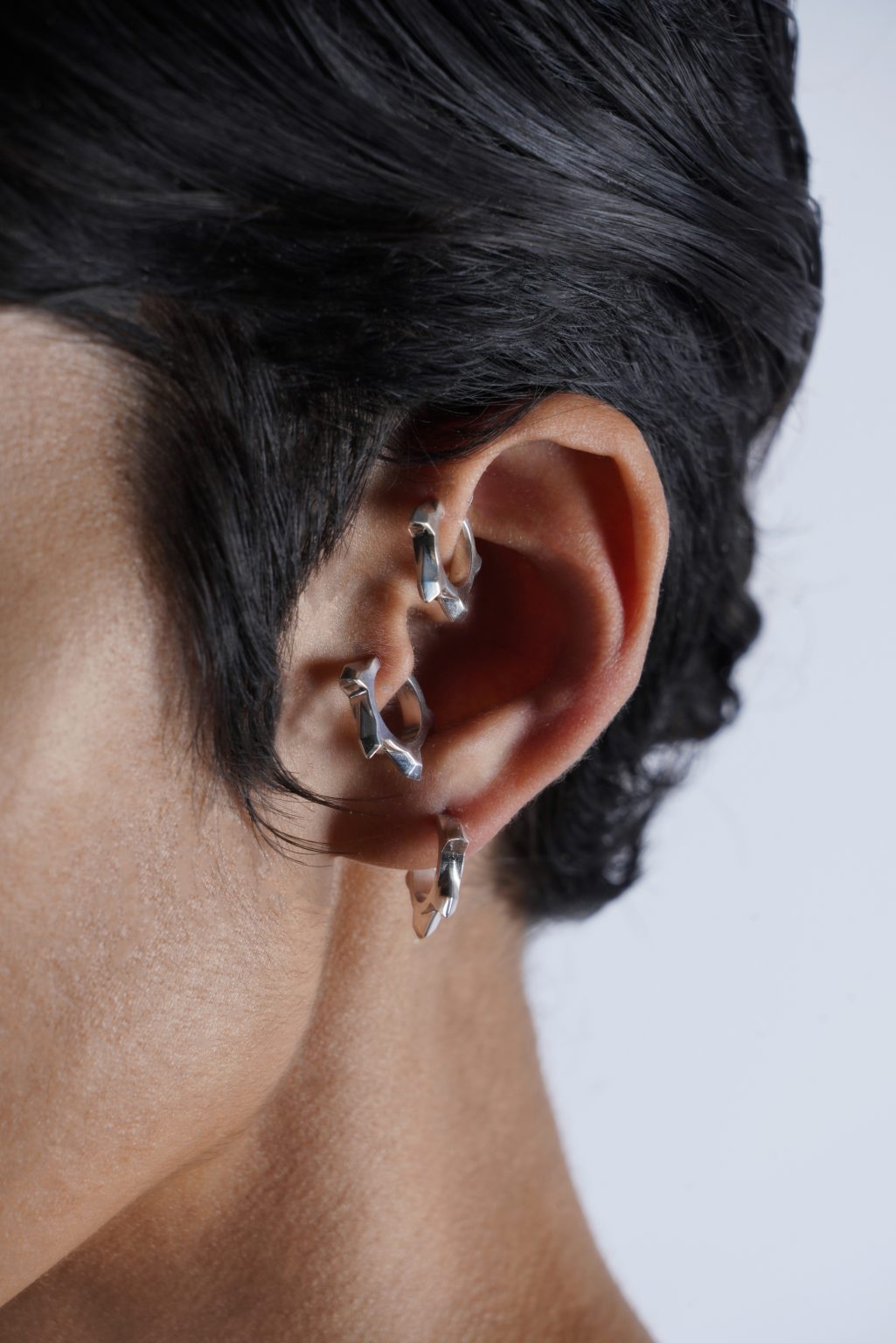 Mini Buzzsaw Earring
