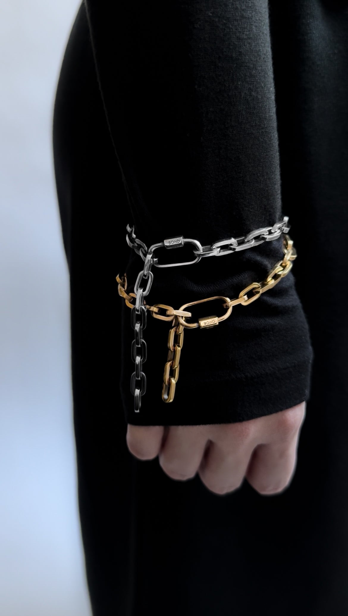 Mini Hex Chain Bracelet