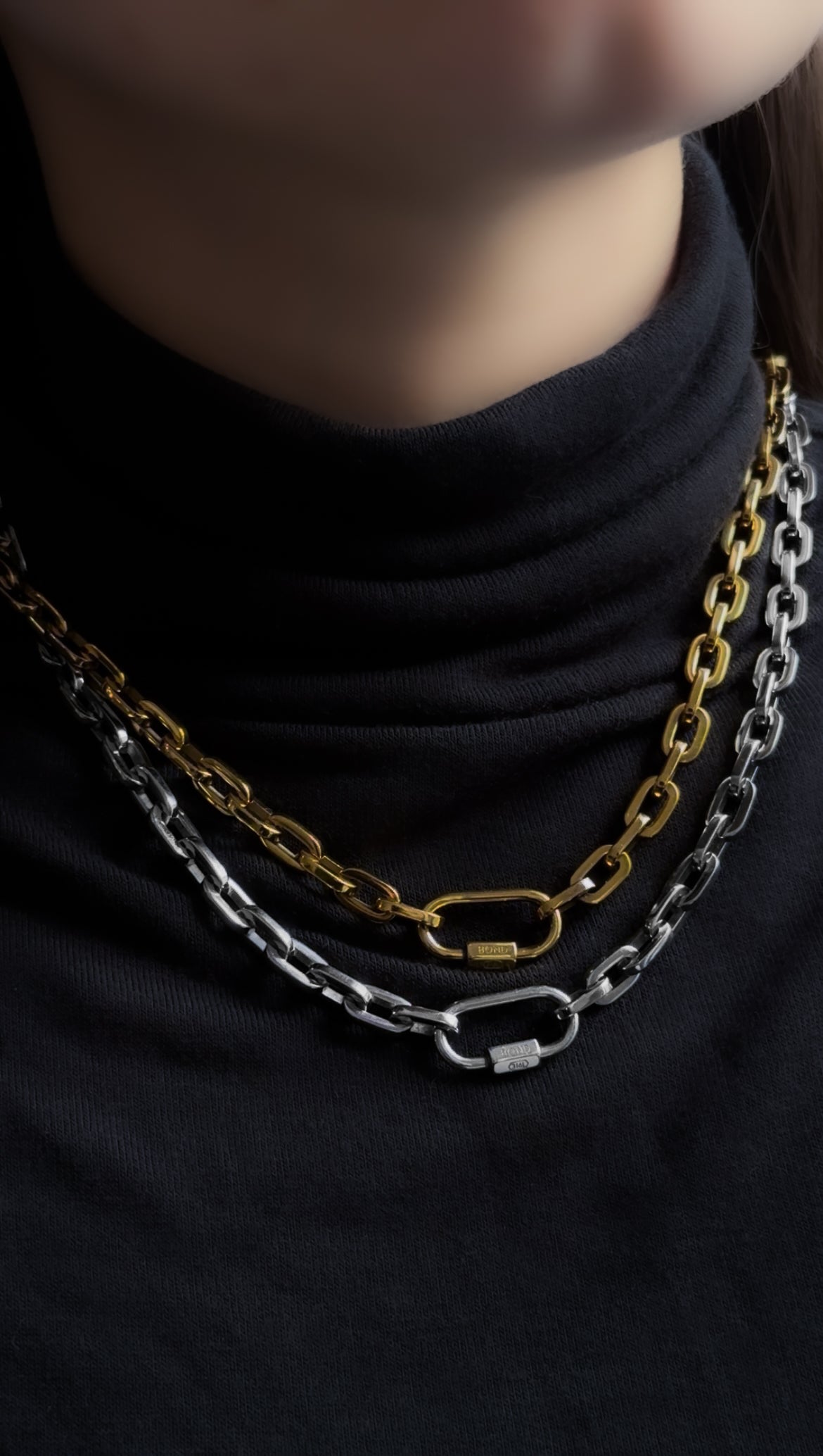Mini Hex Chain Necklace