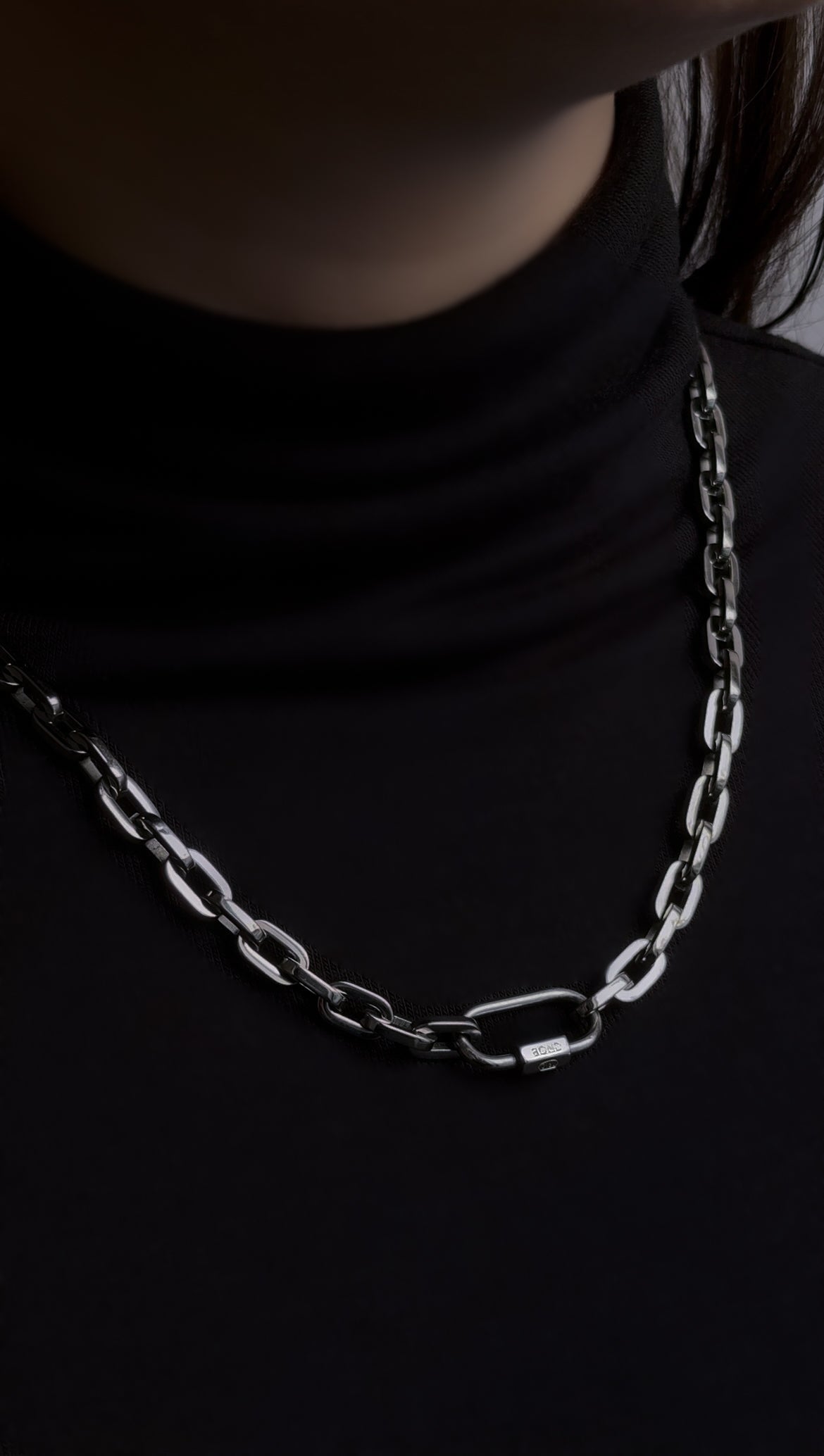 Mini Hex Chain Necklace