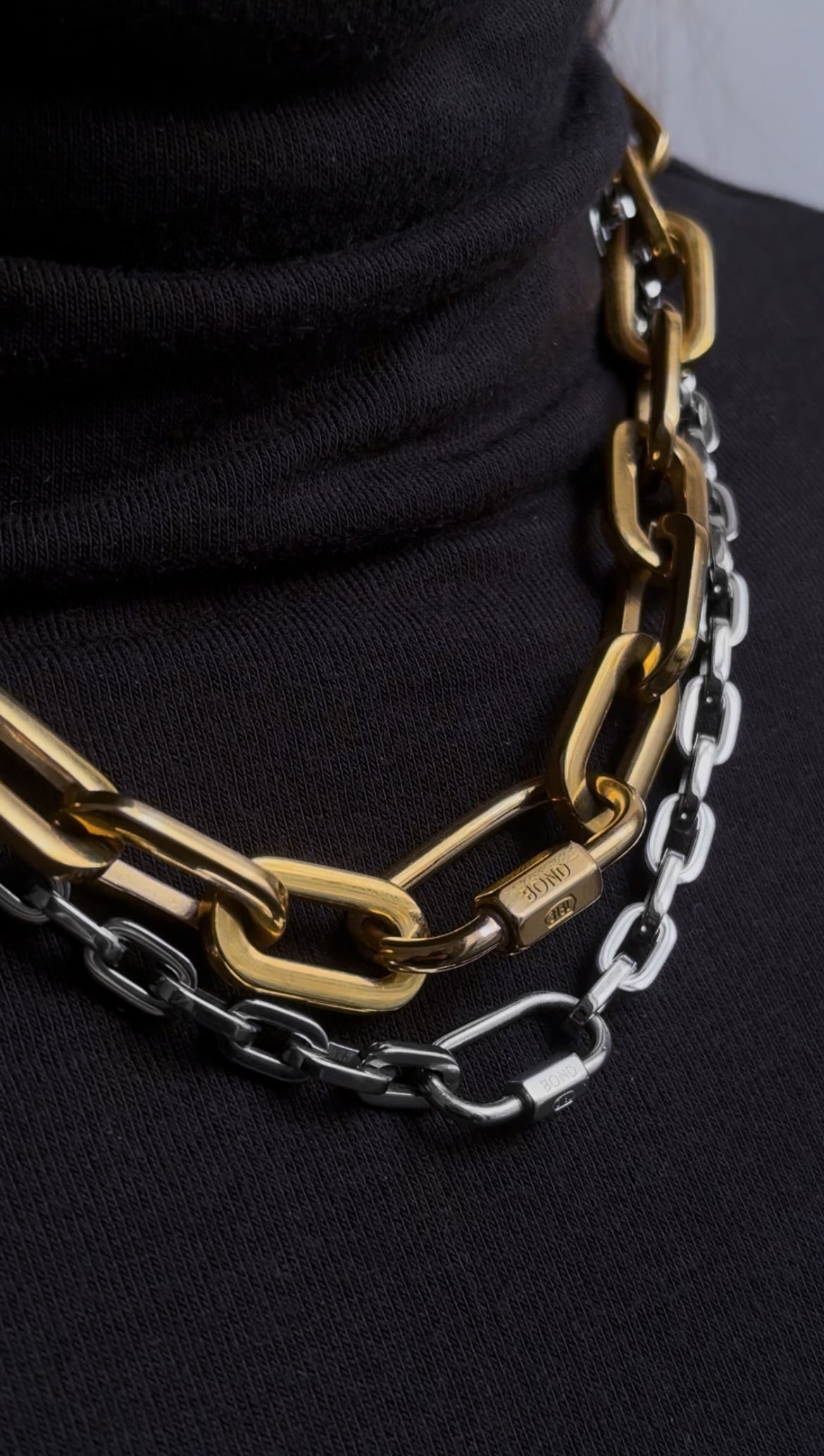 Mini Hex Chain Necklace