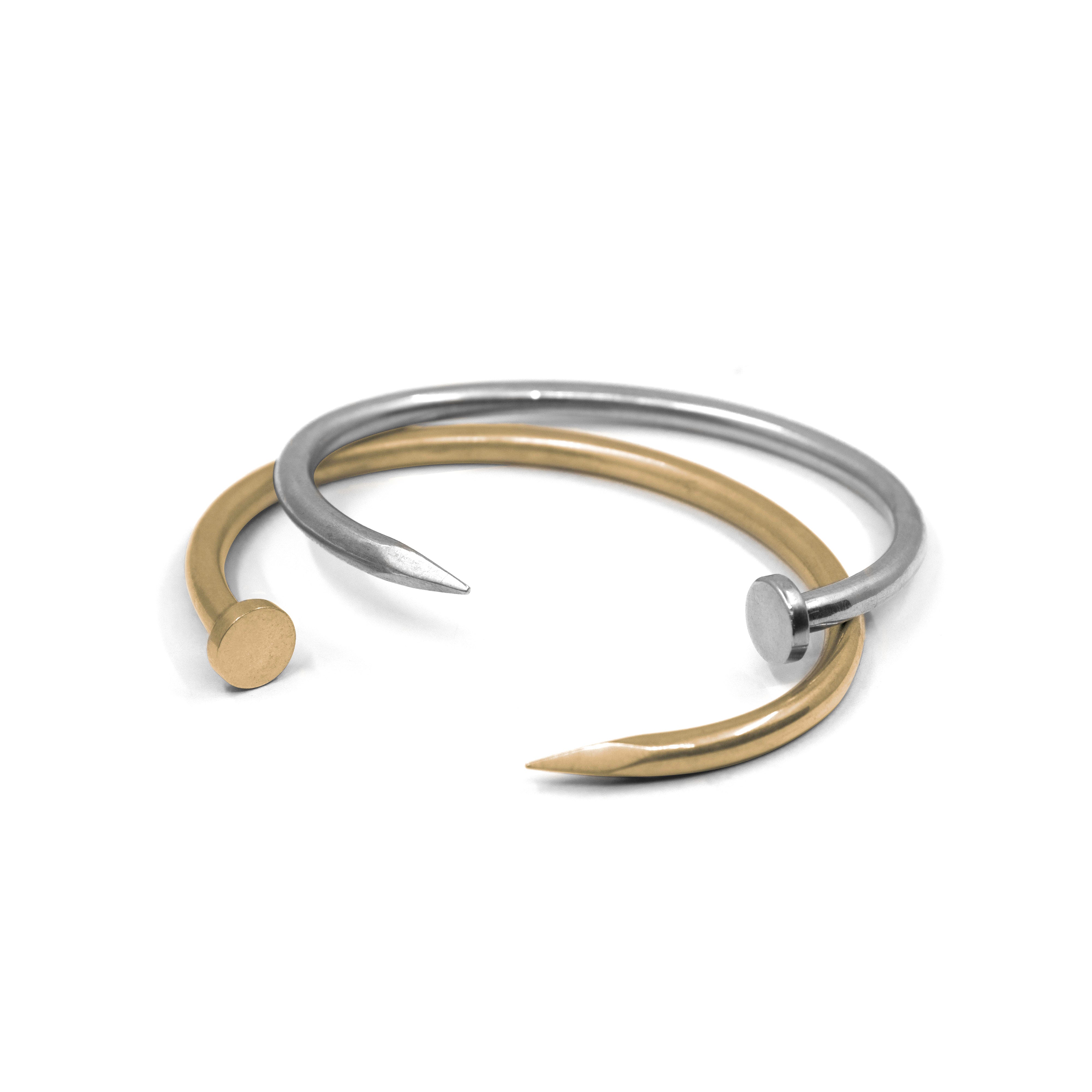 Nail Bracelet - 935 Silver