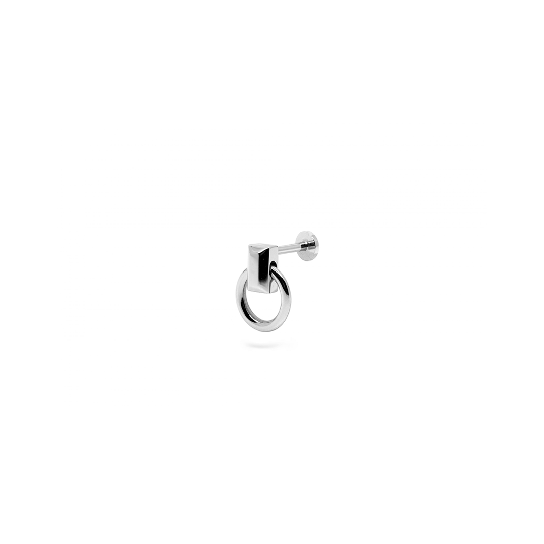 Hitch Flatback Stud Earring