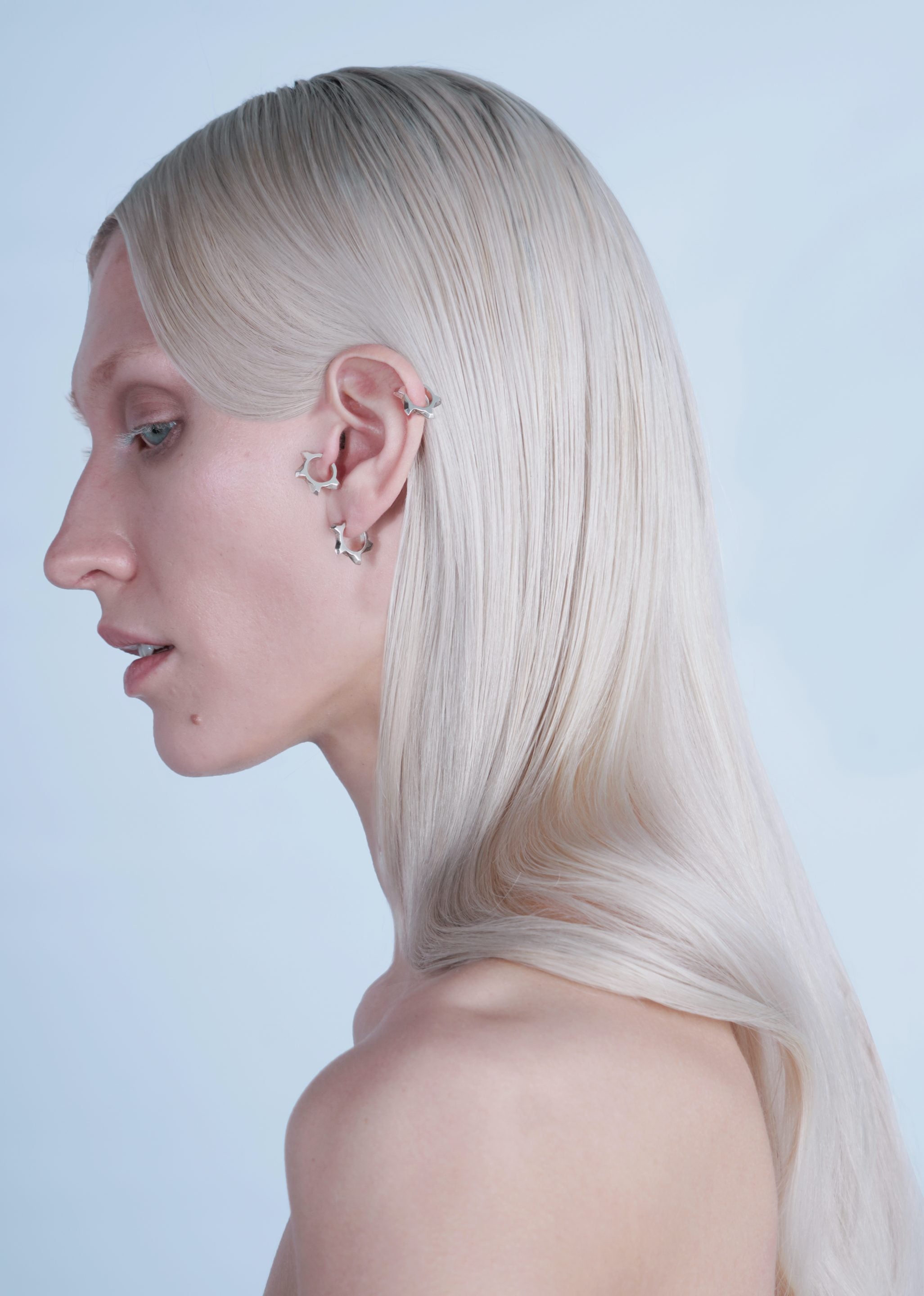 Mini Buzzsaw Earring