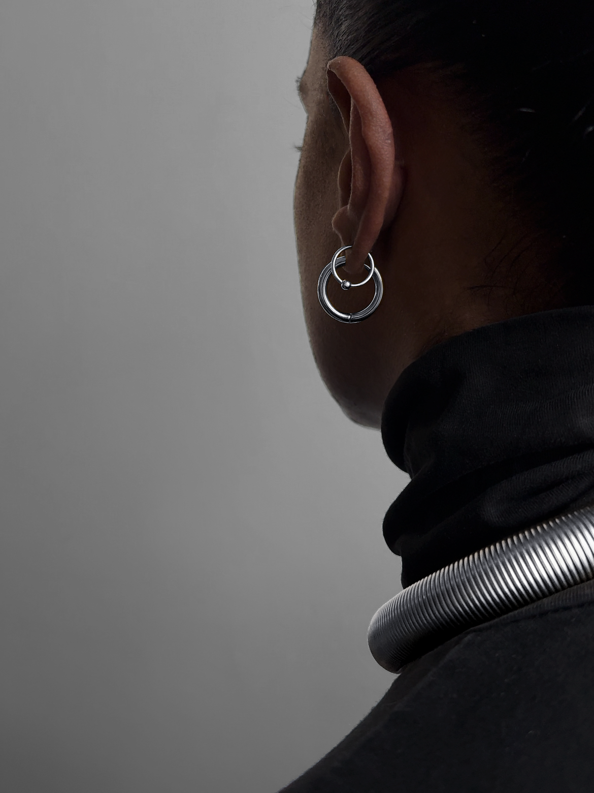 Chunky Hoop Earring