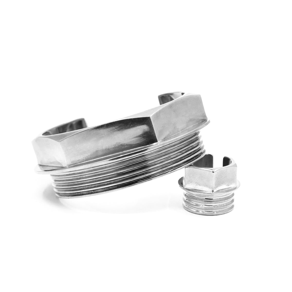 Medium Coupling Bracelet - 935 Silver