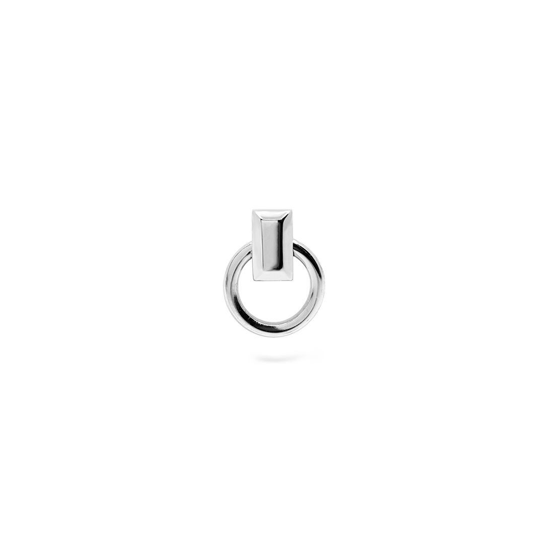 Hitch Flatback Stud Earring