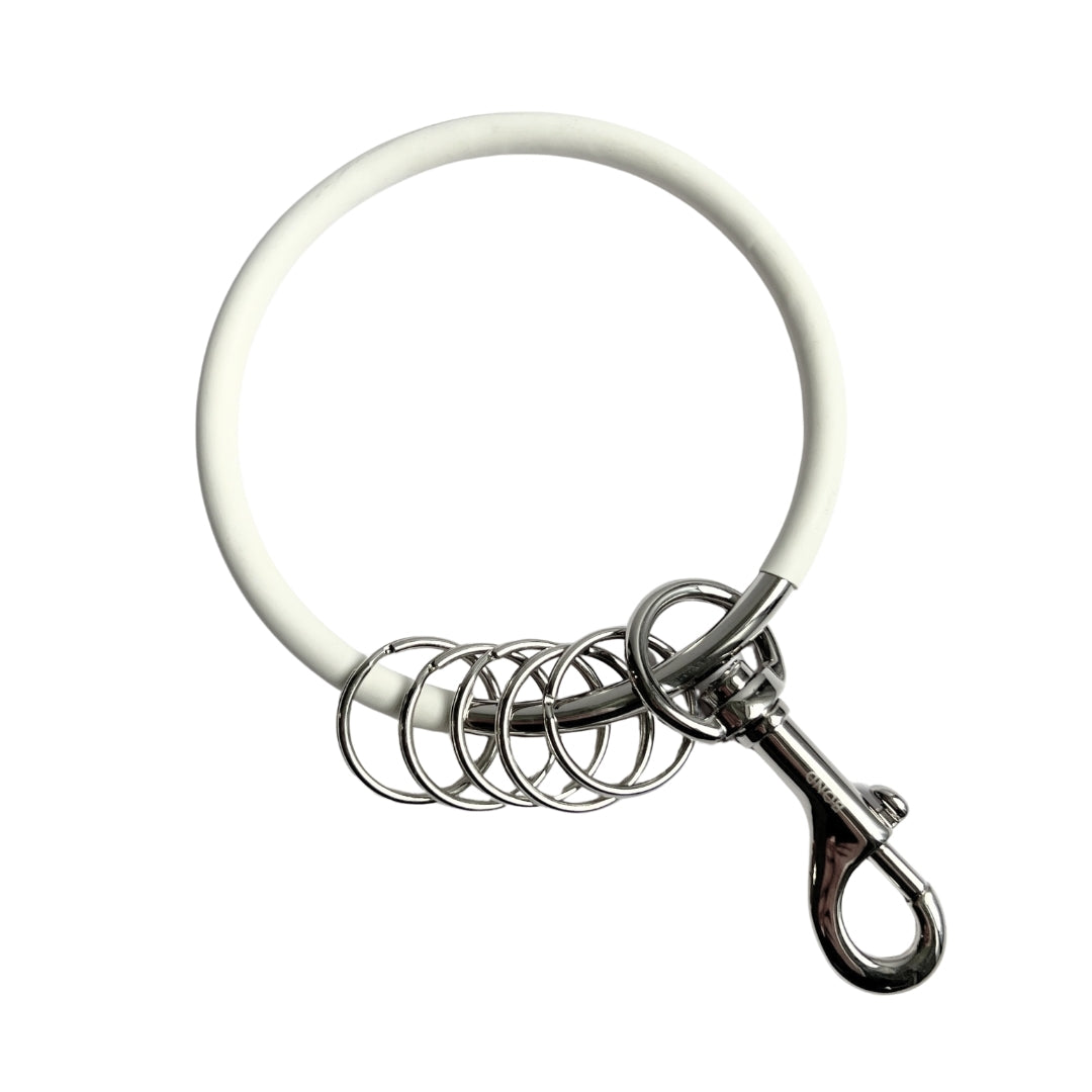 RUBBER + METAL KEY RING SAMPLE