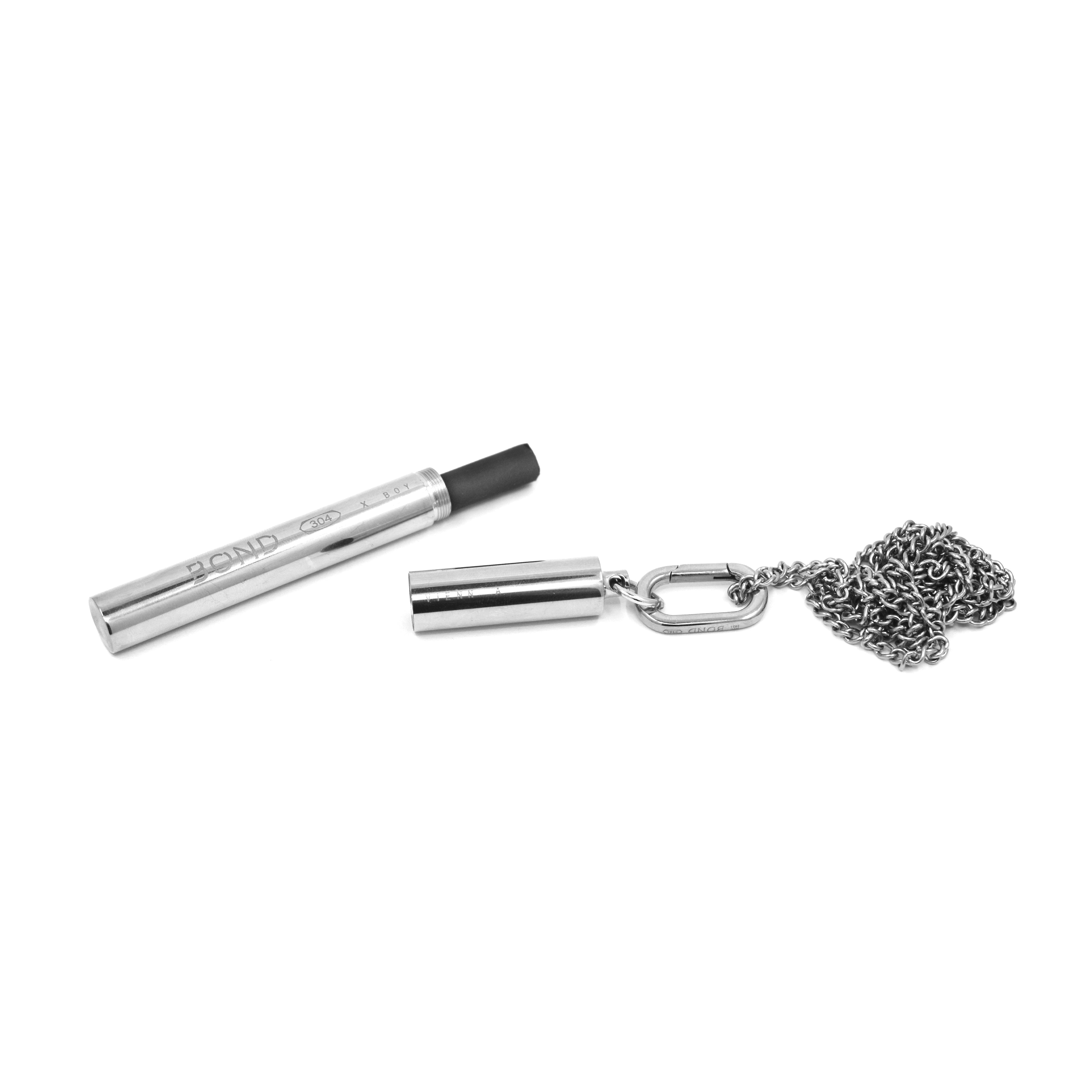 Incense Tube Pendant Necklace