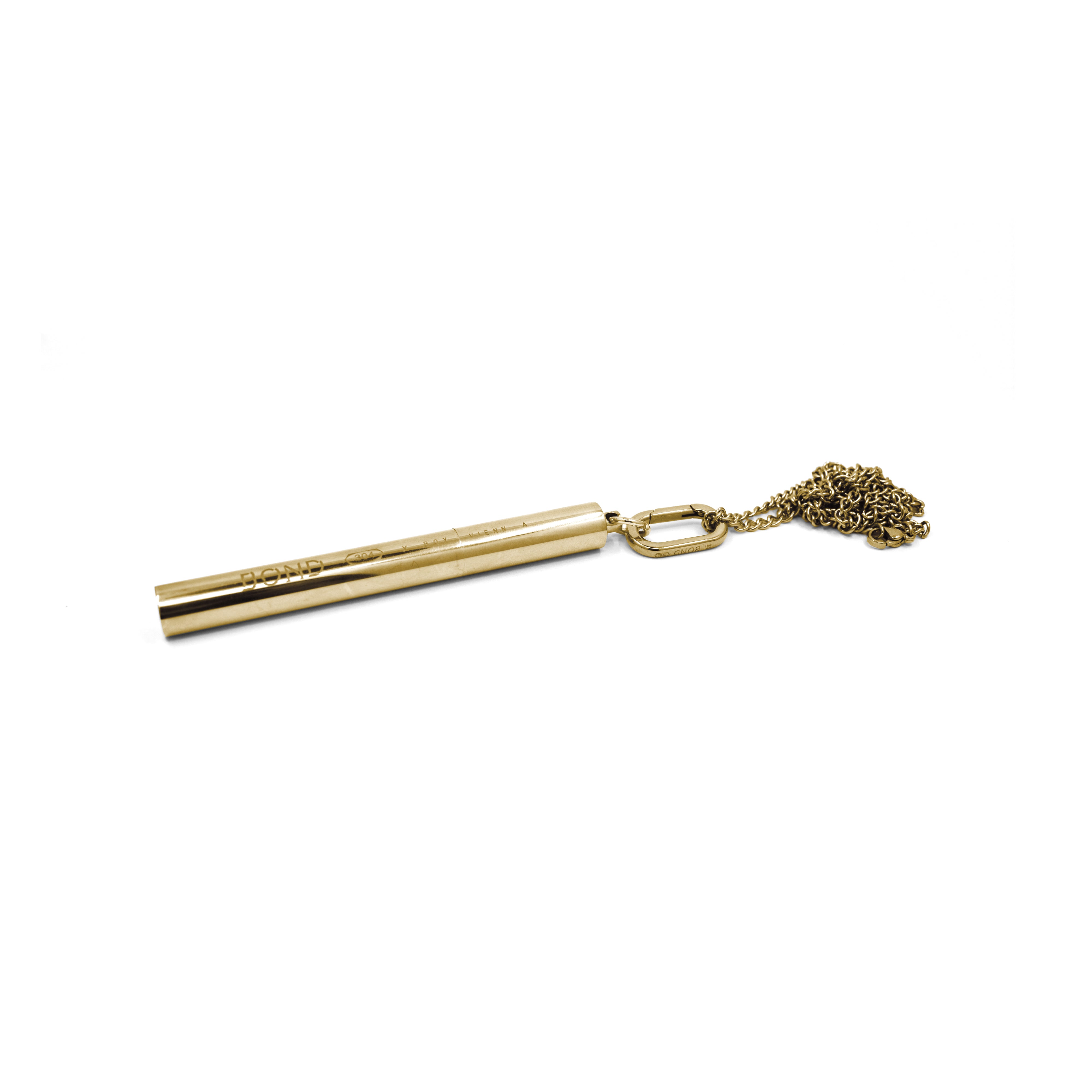 Incense Tube Pendant Necklace