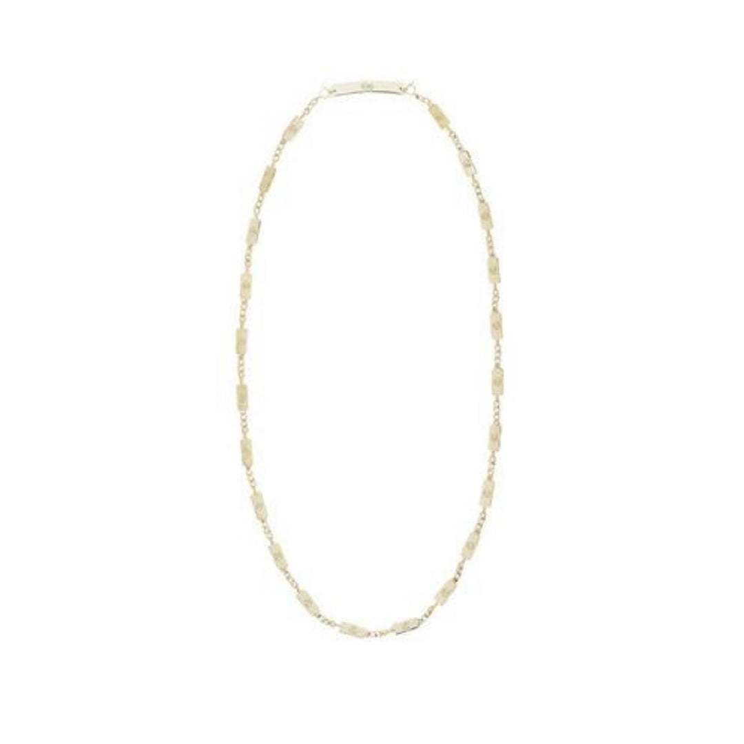 GOLD SPADE NECKLACE SAMPLE