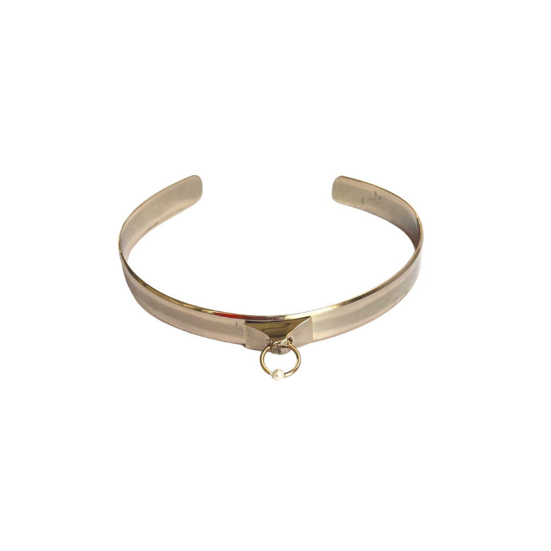 COSTUME GOLD HITCH CHOKER