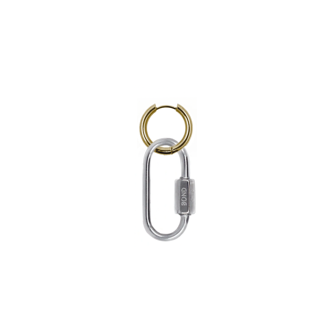 Hex Carabiner Hoop