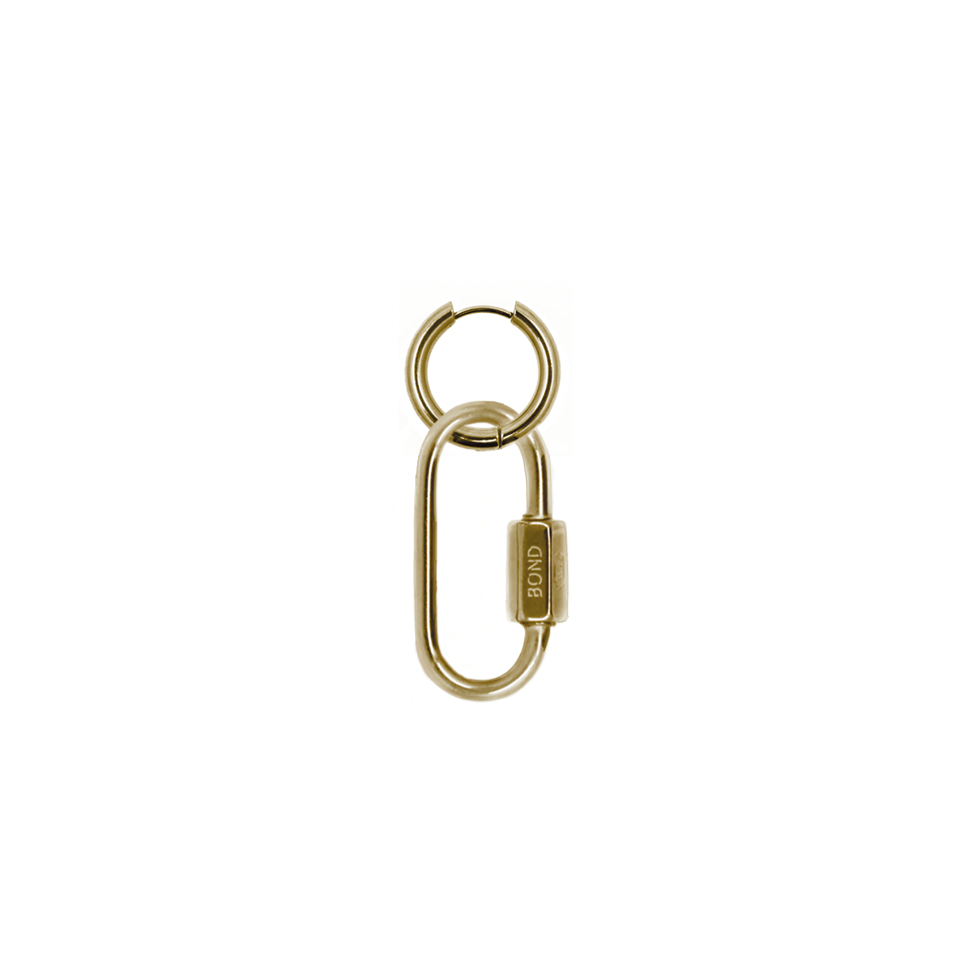 Hex Carabiner Hoop