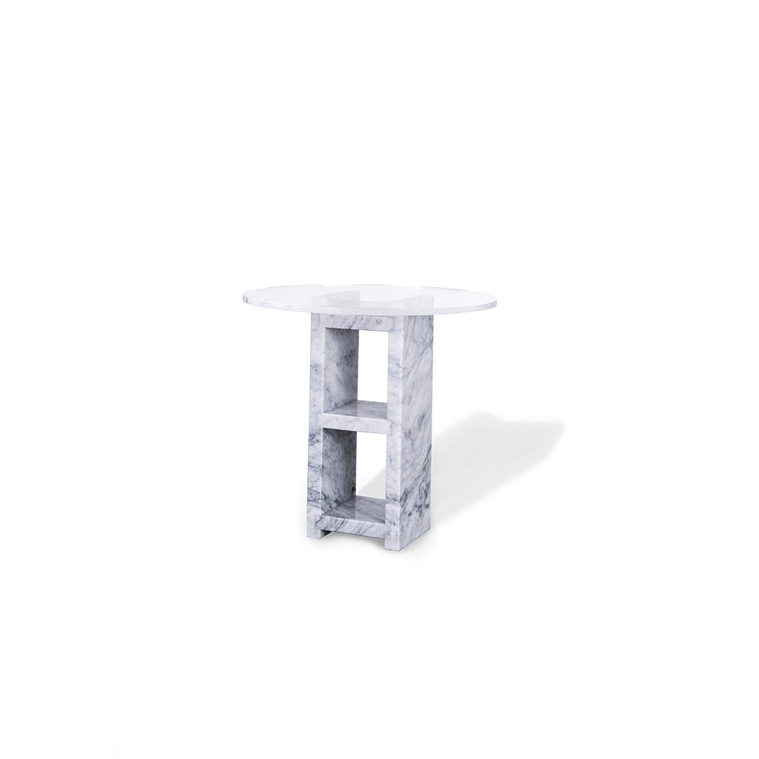 Cinder Block End Table