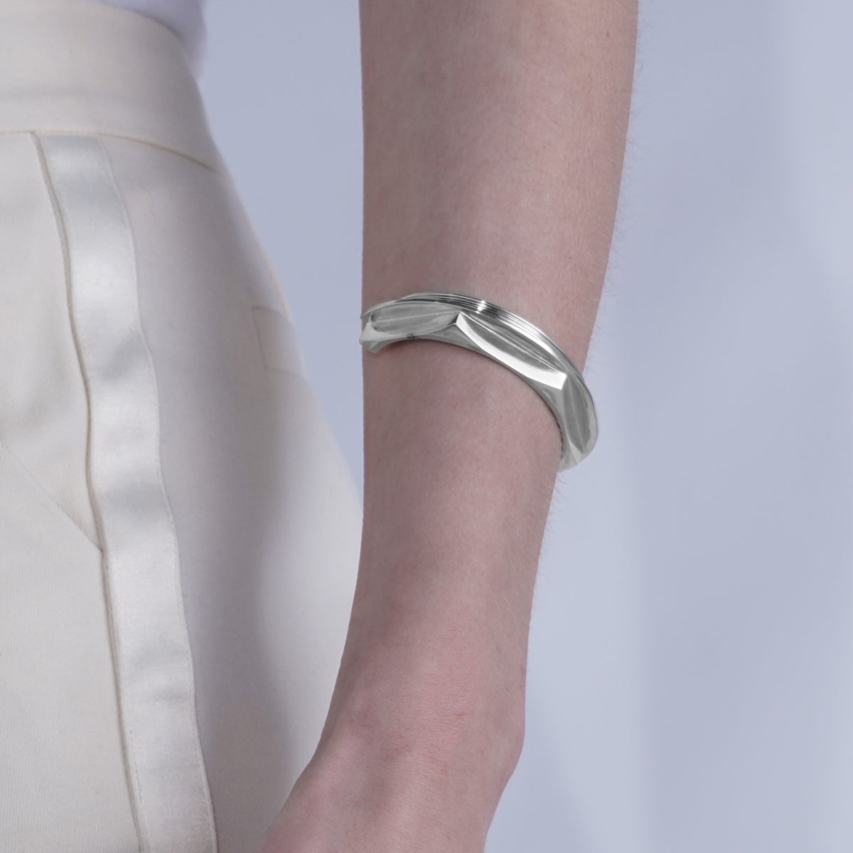 Short Coupling Bracelet - 935 Silver