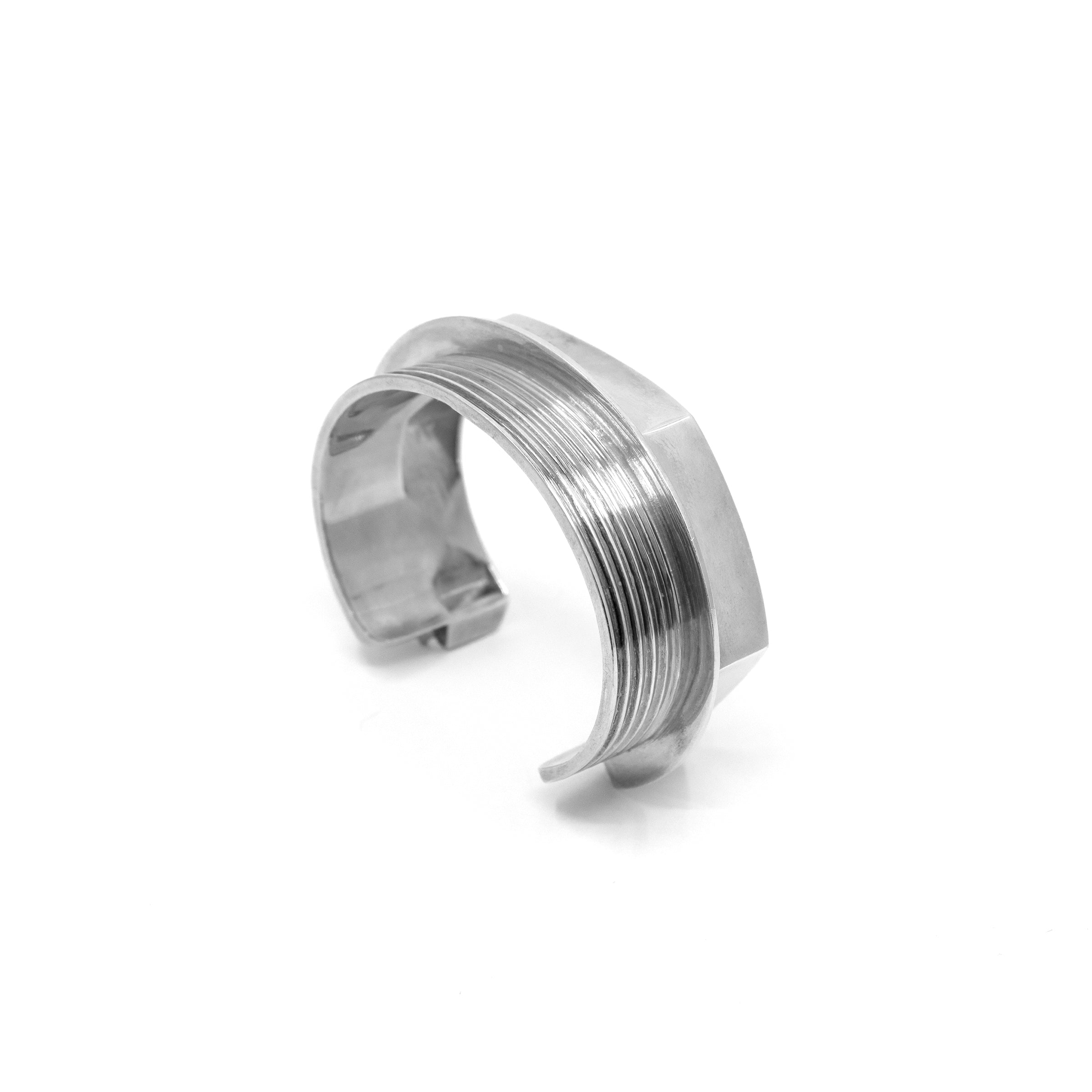 Medium Coupling Cuff - 935 Silver
