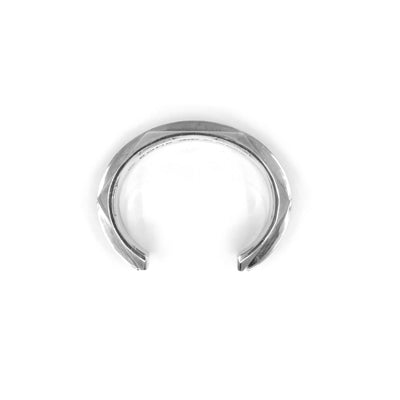 Narrow Coupling Cuff - 935 Silver
