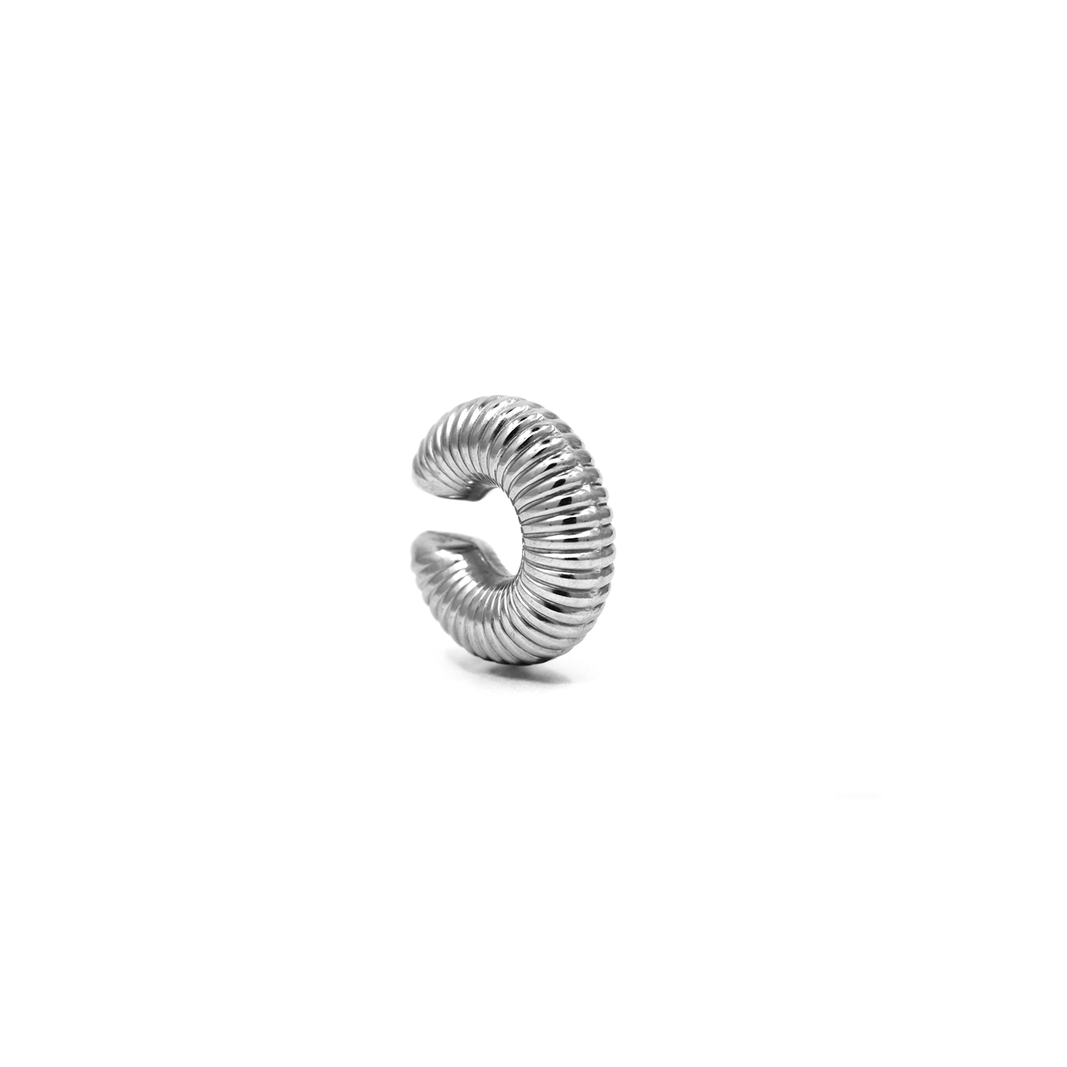 Striated Ear Cuff