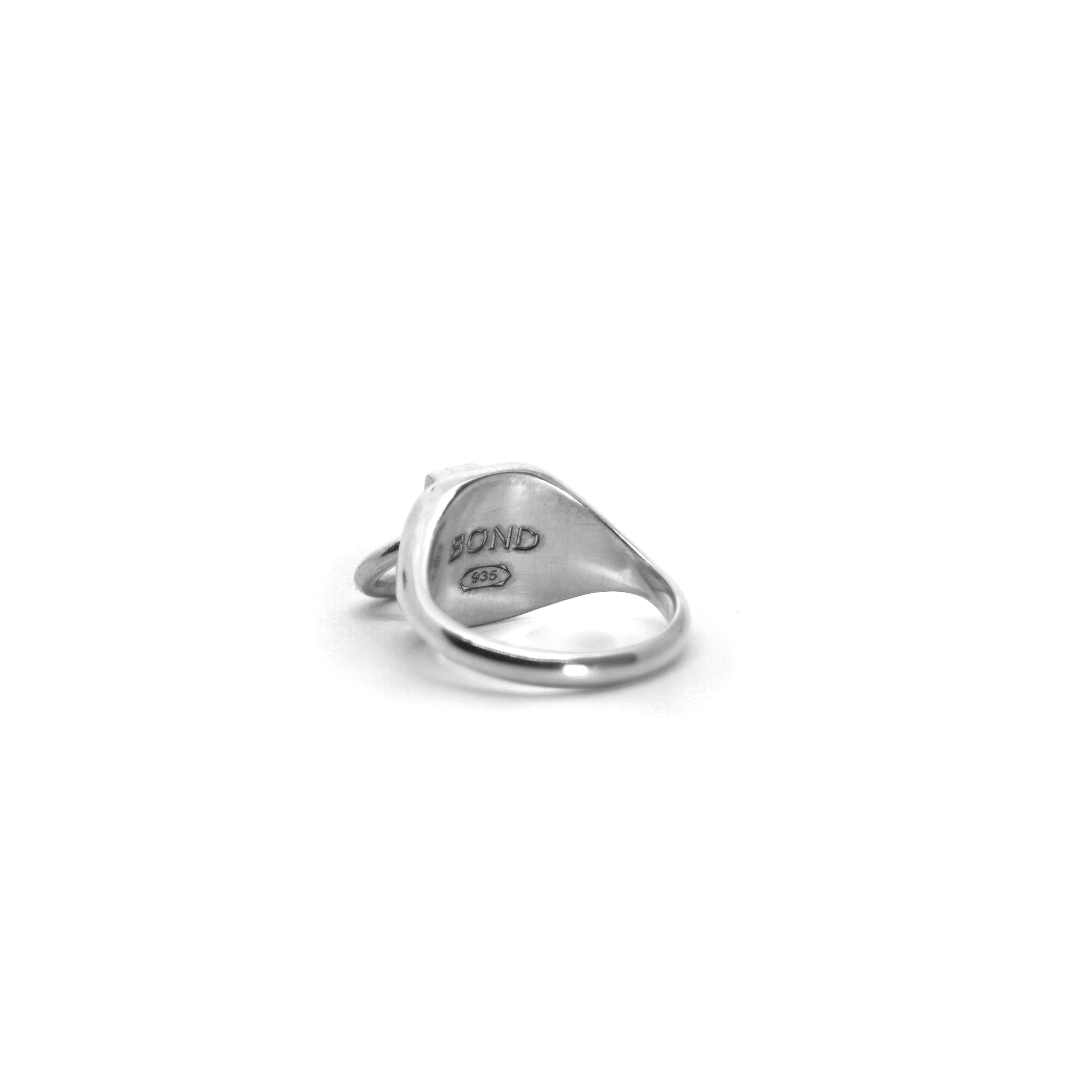 Hitch Signet Ring - 935 Silver