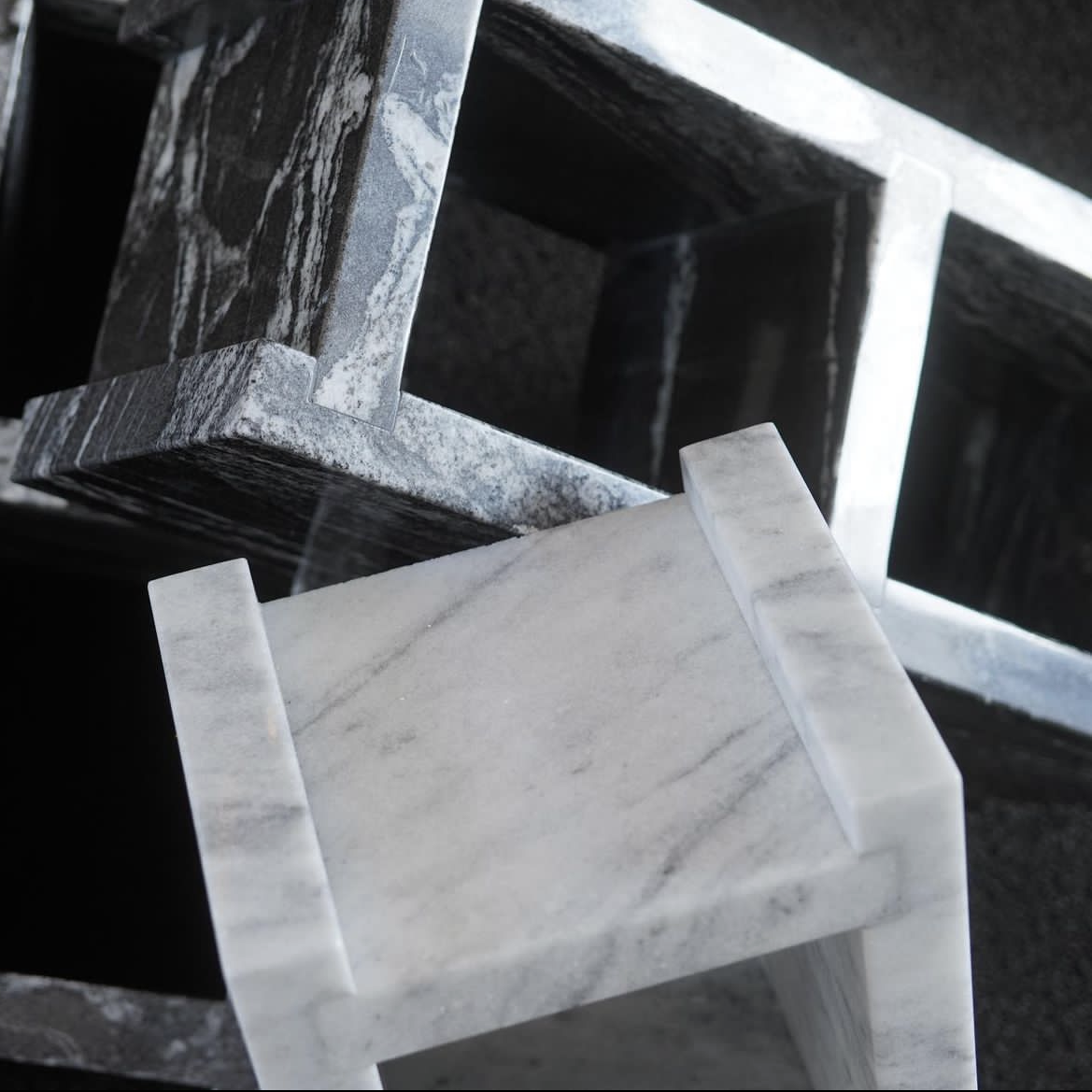 Cinder Block Sculpture