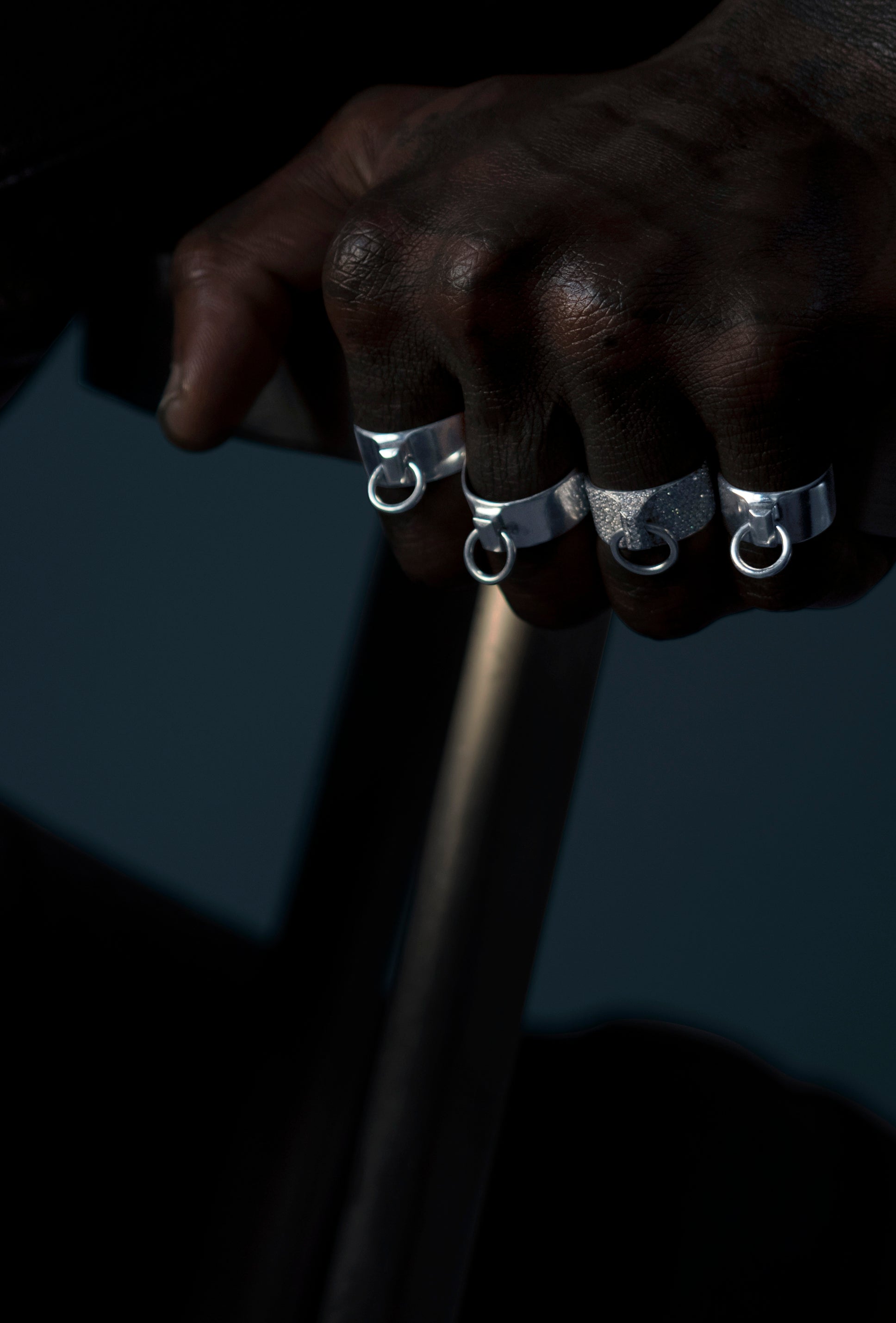 10mm Hitch Ring - 935 Silver