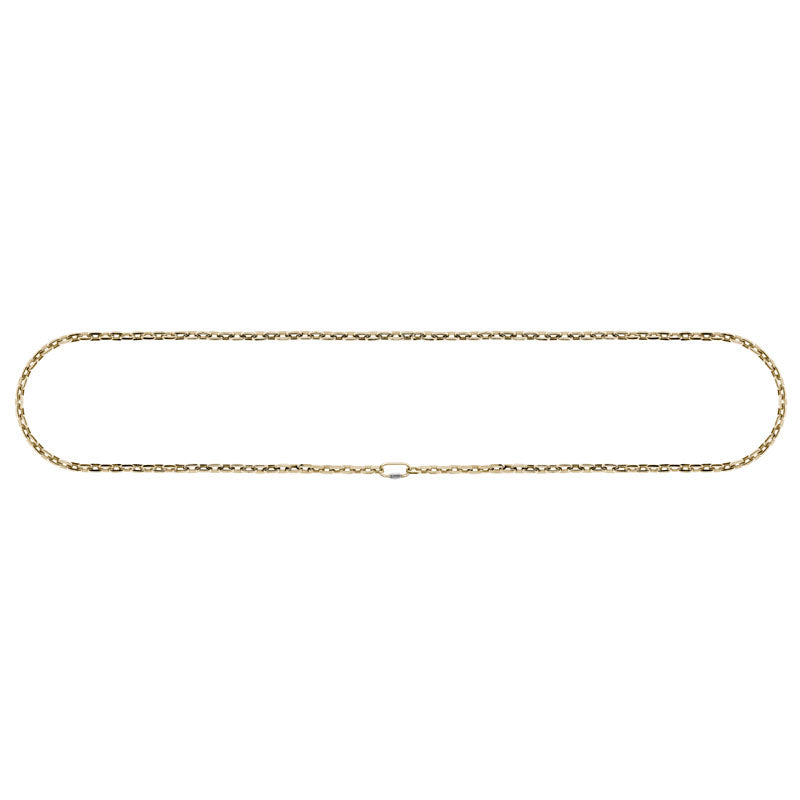 Mini Two-Tone Hex Waist Chain