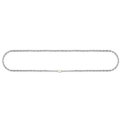 Mini Two-Tone Hex Waist Chain
