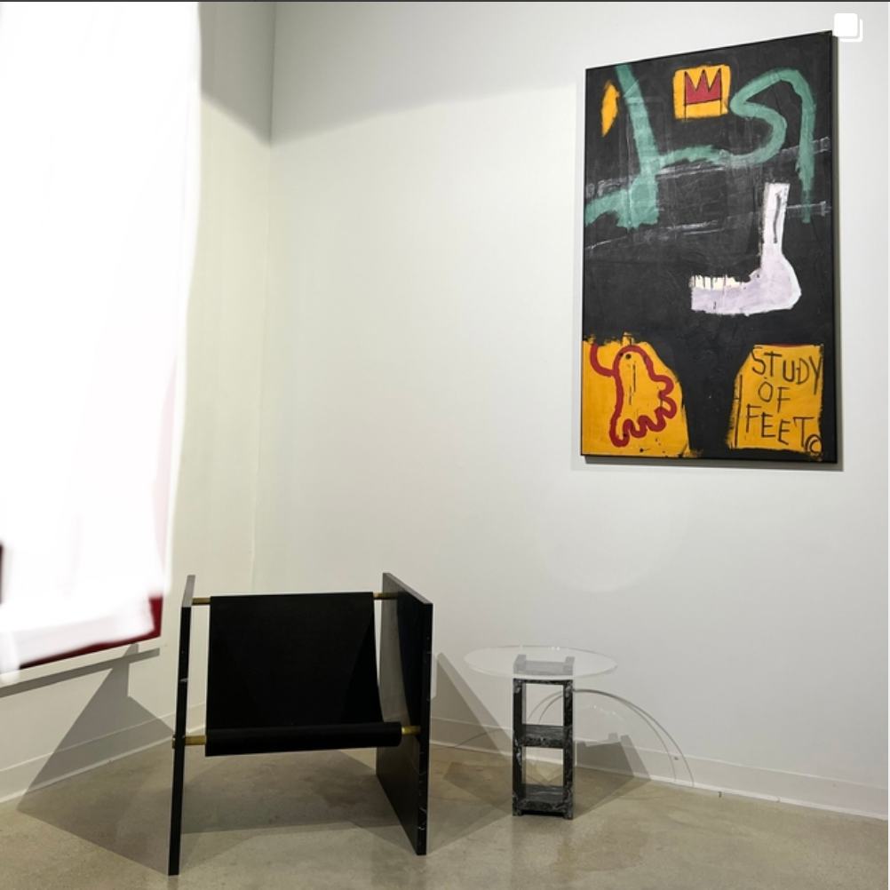 Cinder Block End Table