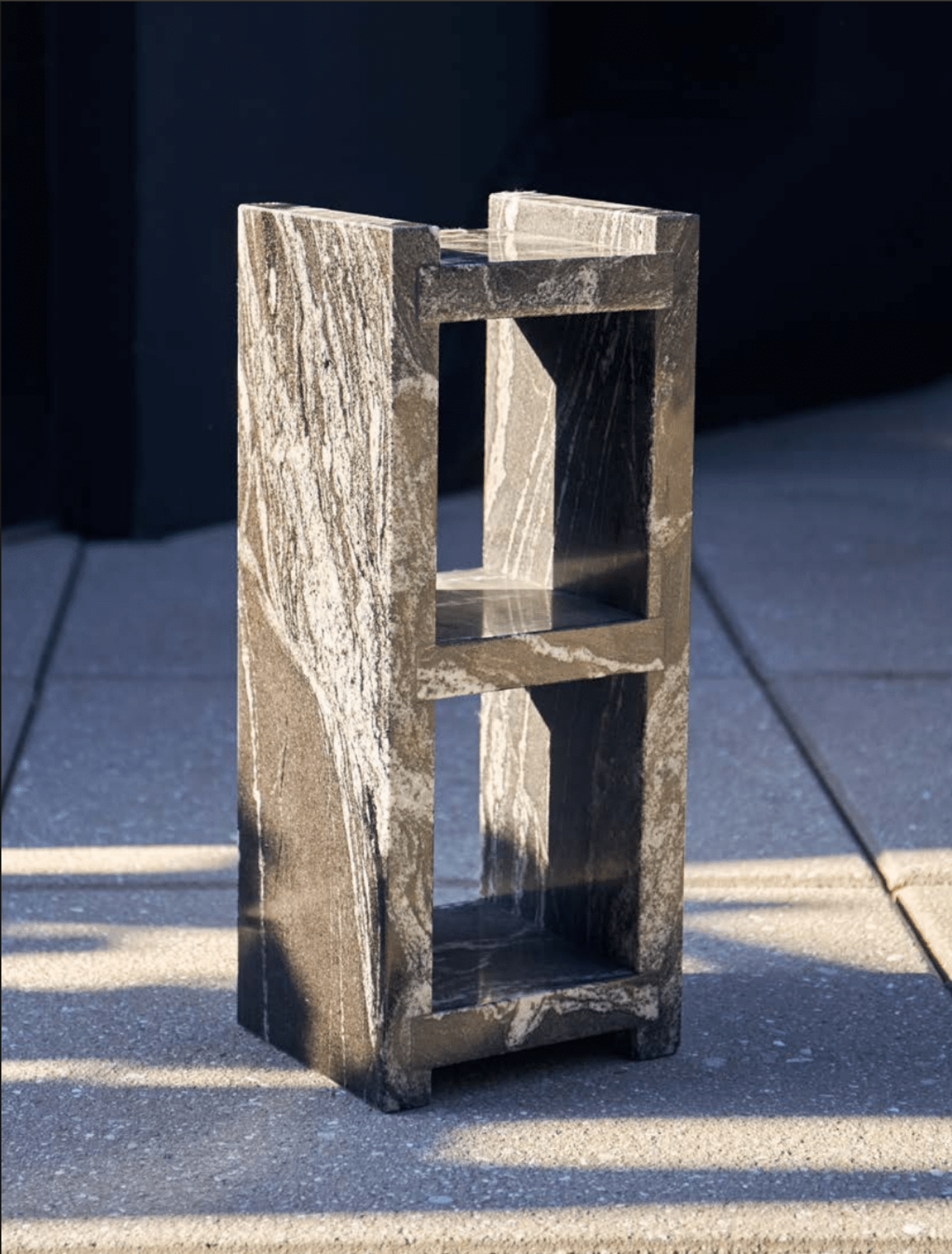 Cinder Block Sculpture