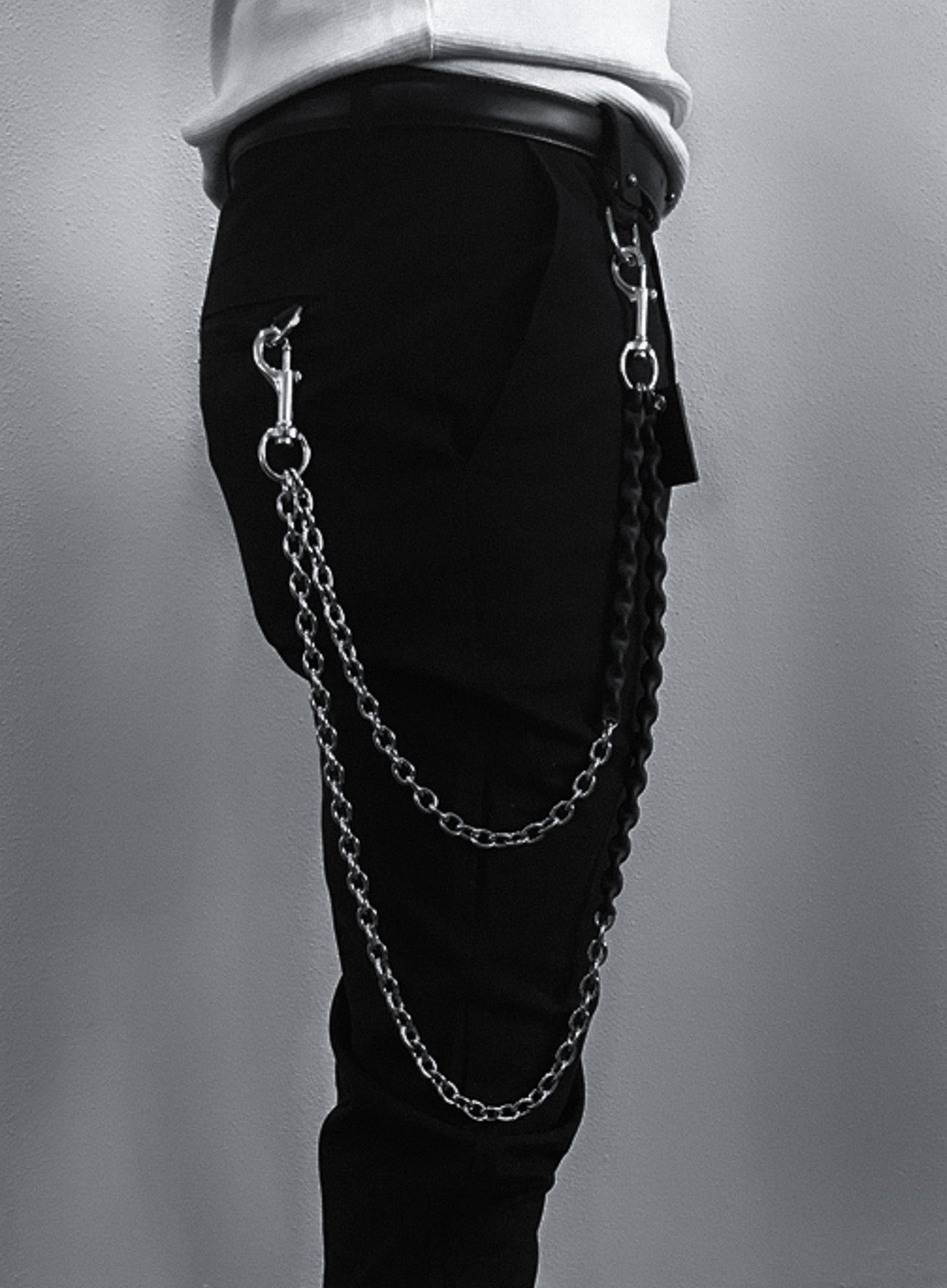 Double Chain - Black