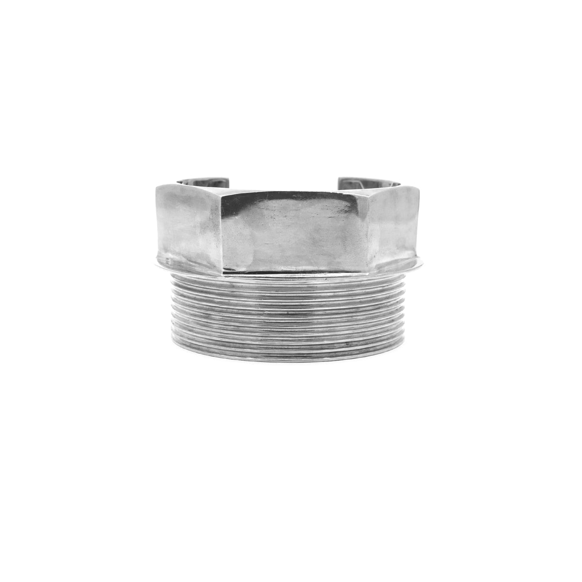 Tall Coupling Bracelet - 935 Silver